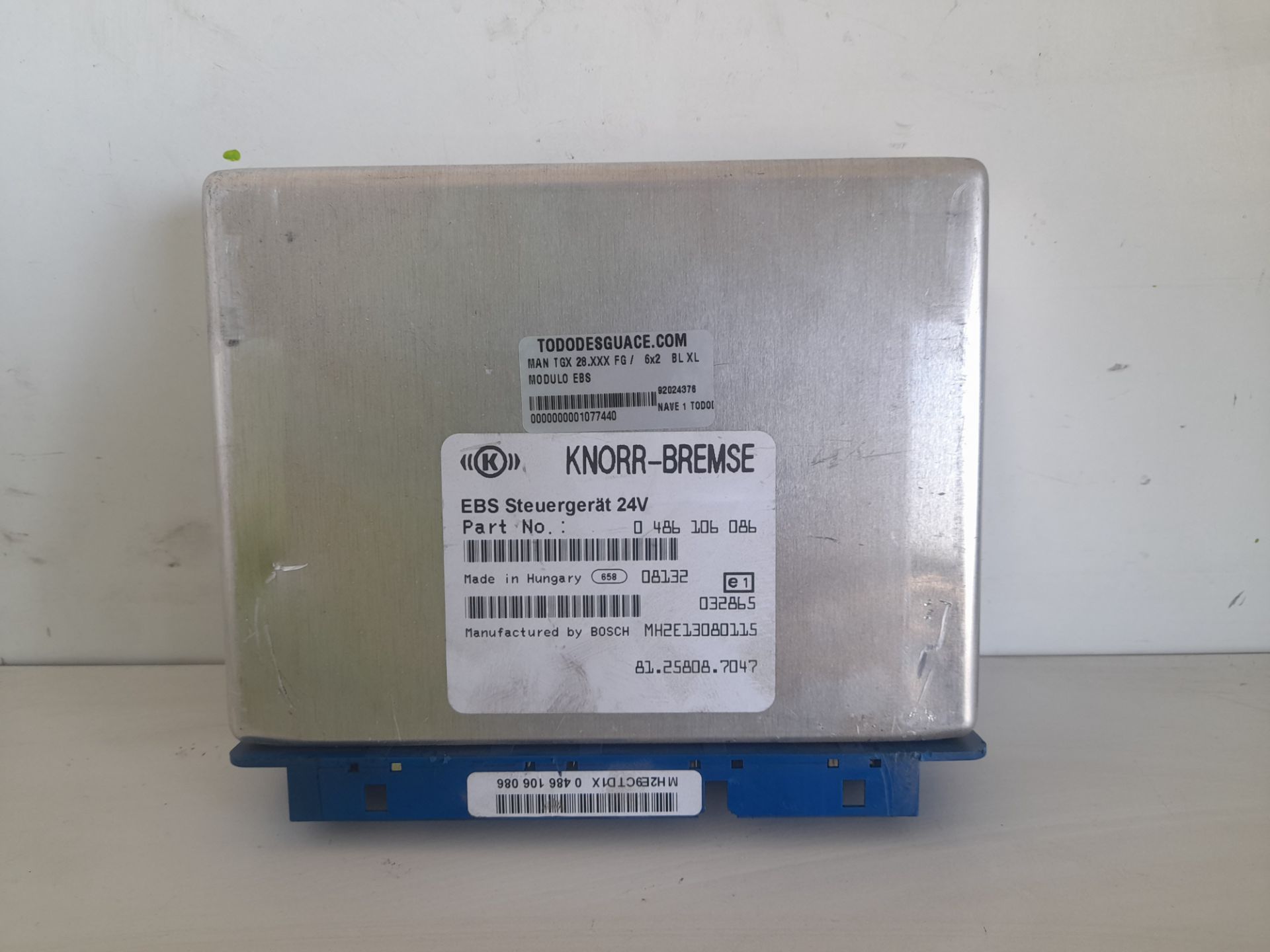 MODULO EBS MAN TGX 28.XXX FG /   6x2   BL XL