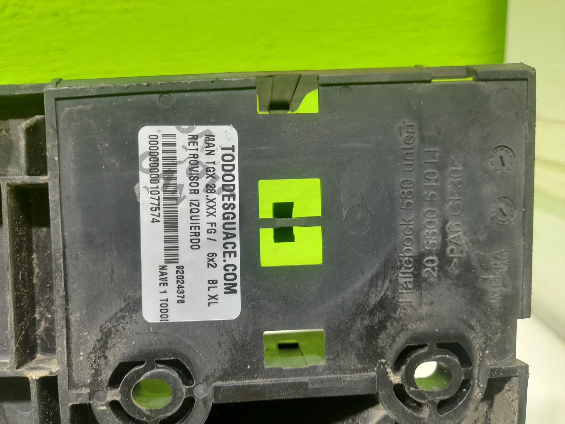 RETROVISOR IZQUIERDO MAN TGX 28.XXX FG /   6x2   BL XL