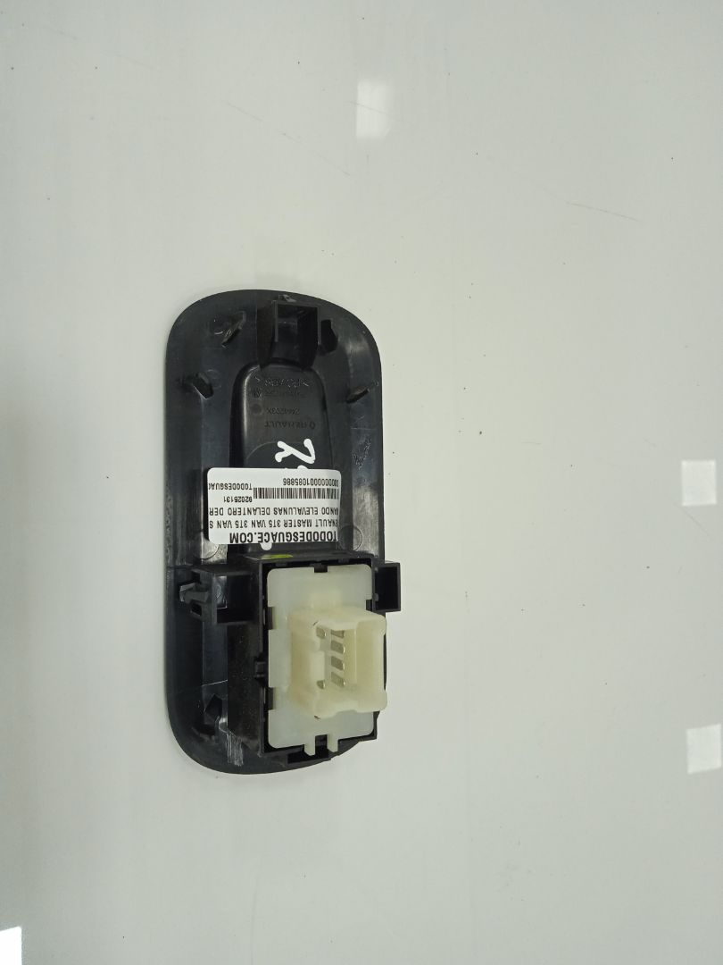 MANDO ELEVALUNAS DELANTERO DERECHO RENAULT MASTER 3T5 VAN 3T5 VAN STD FWD 130E6