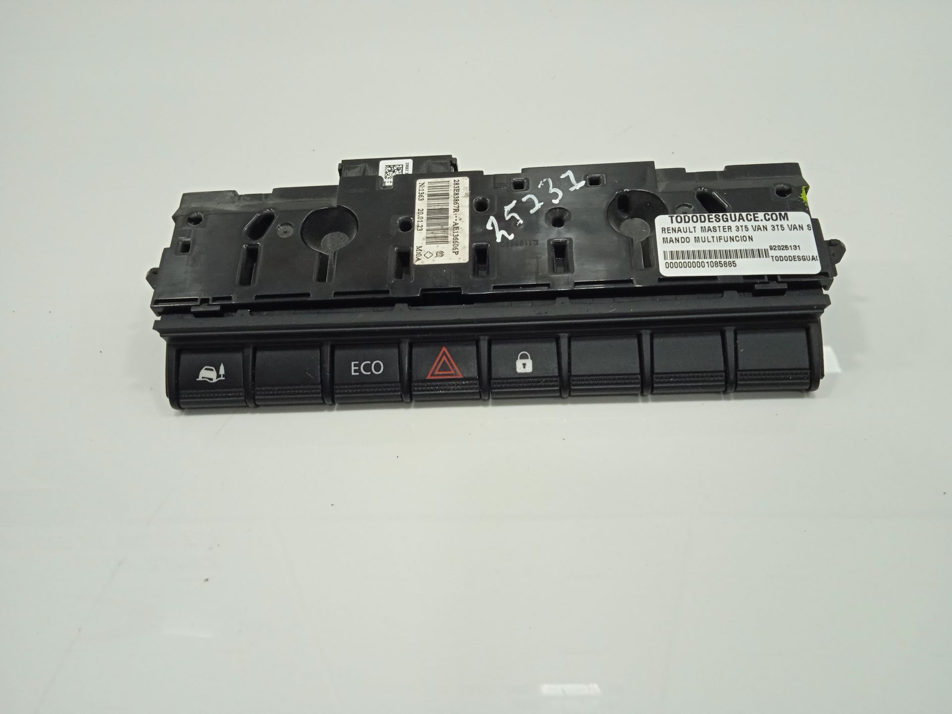 MANDO MULTIFUNCION RENAULT MASTER 3T5 VAN 3T5 VAN STD FWD 130E6