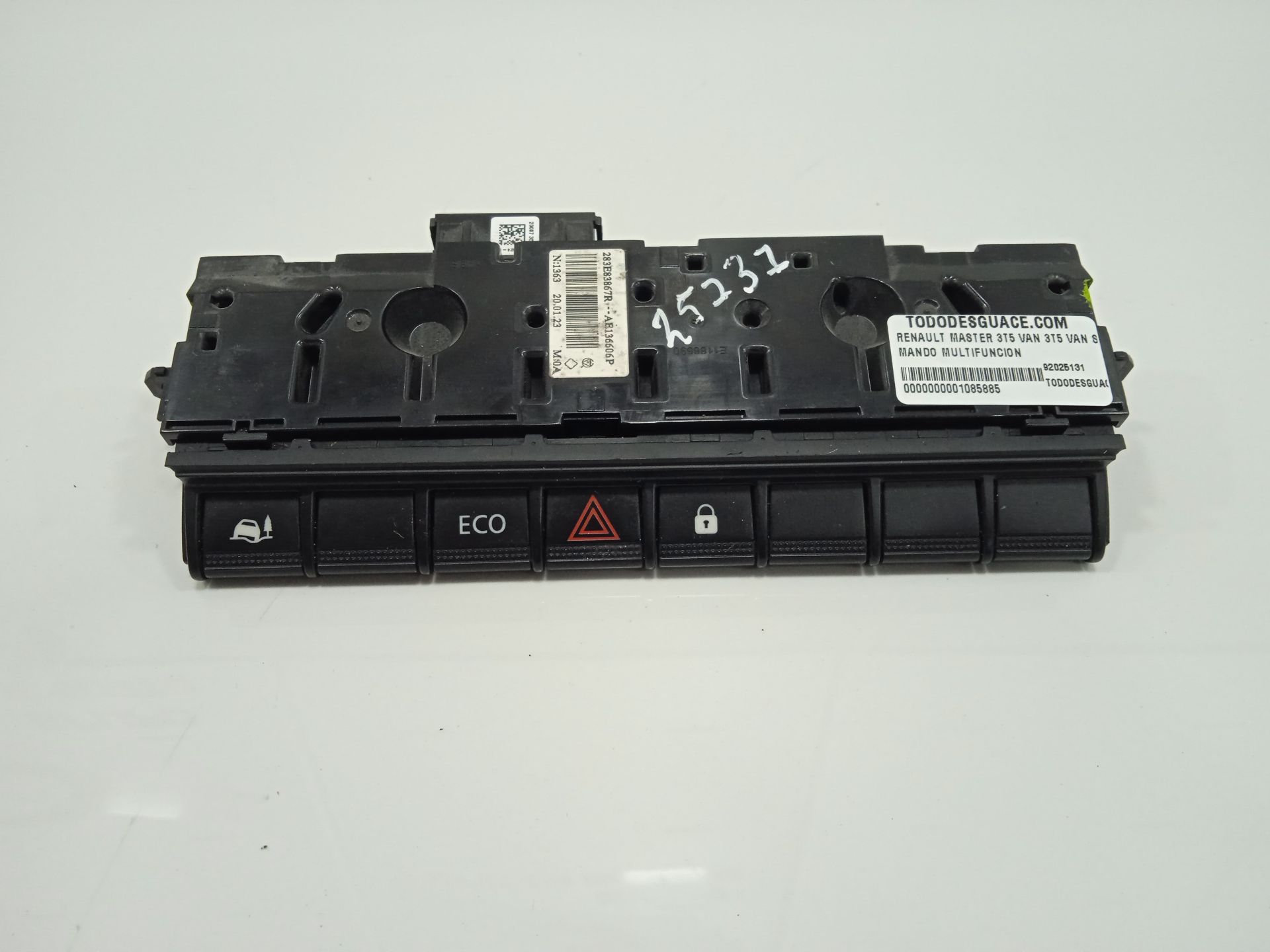 MANDO MULTIFUNCION RENAULT MASTER 3T5 VAN 3T5 VAN STD FWD 130E6