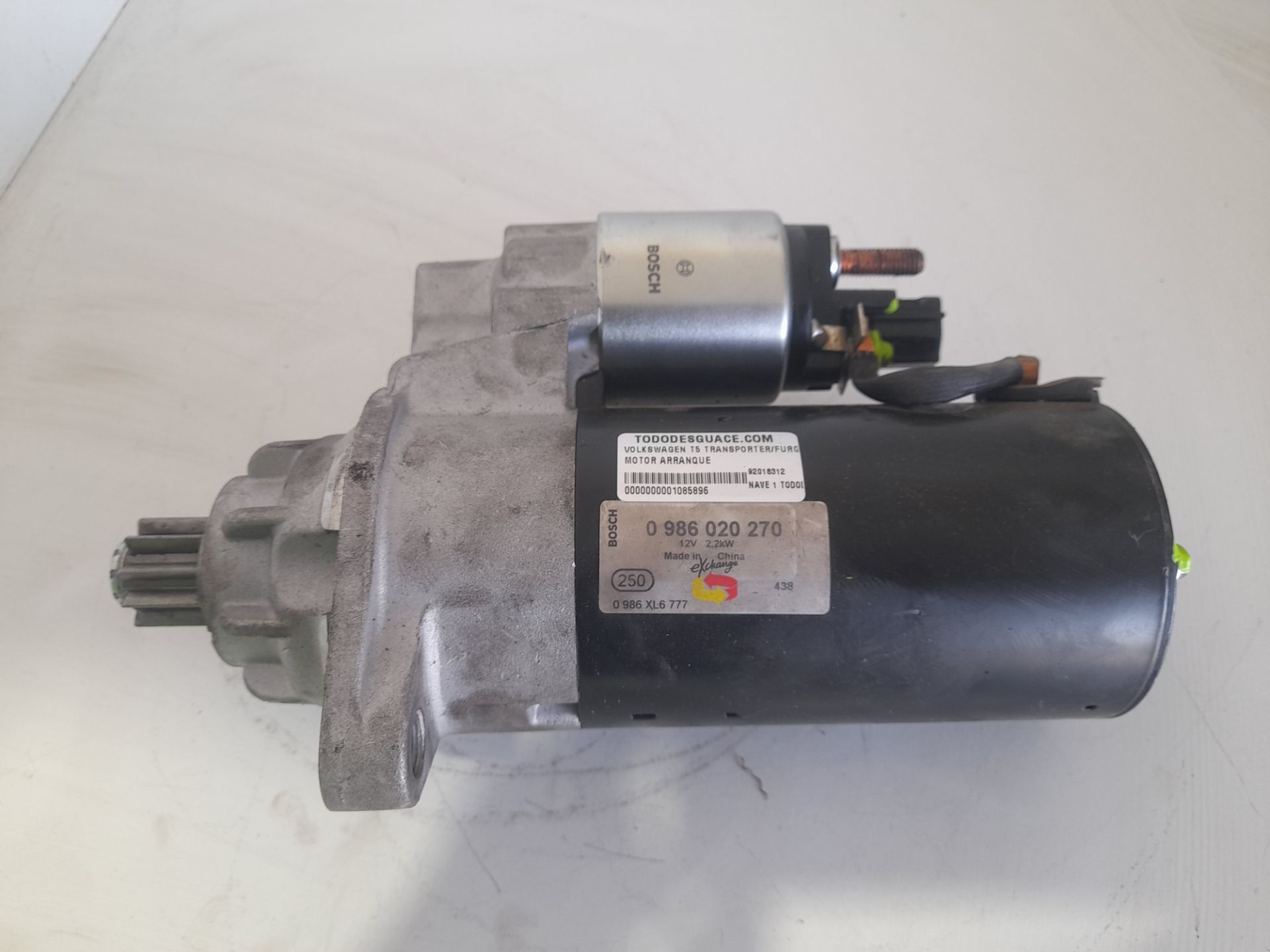 MOTOR ARRANQUE foto 2