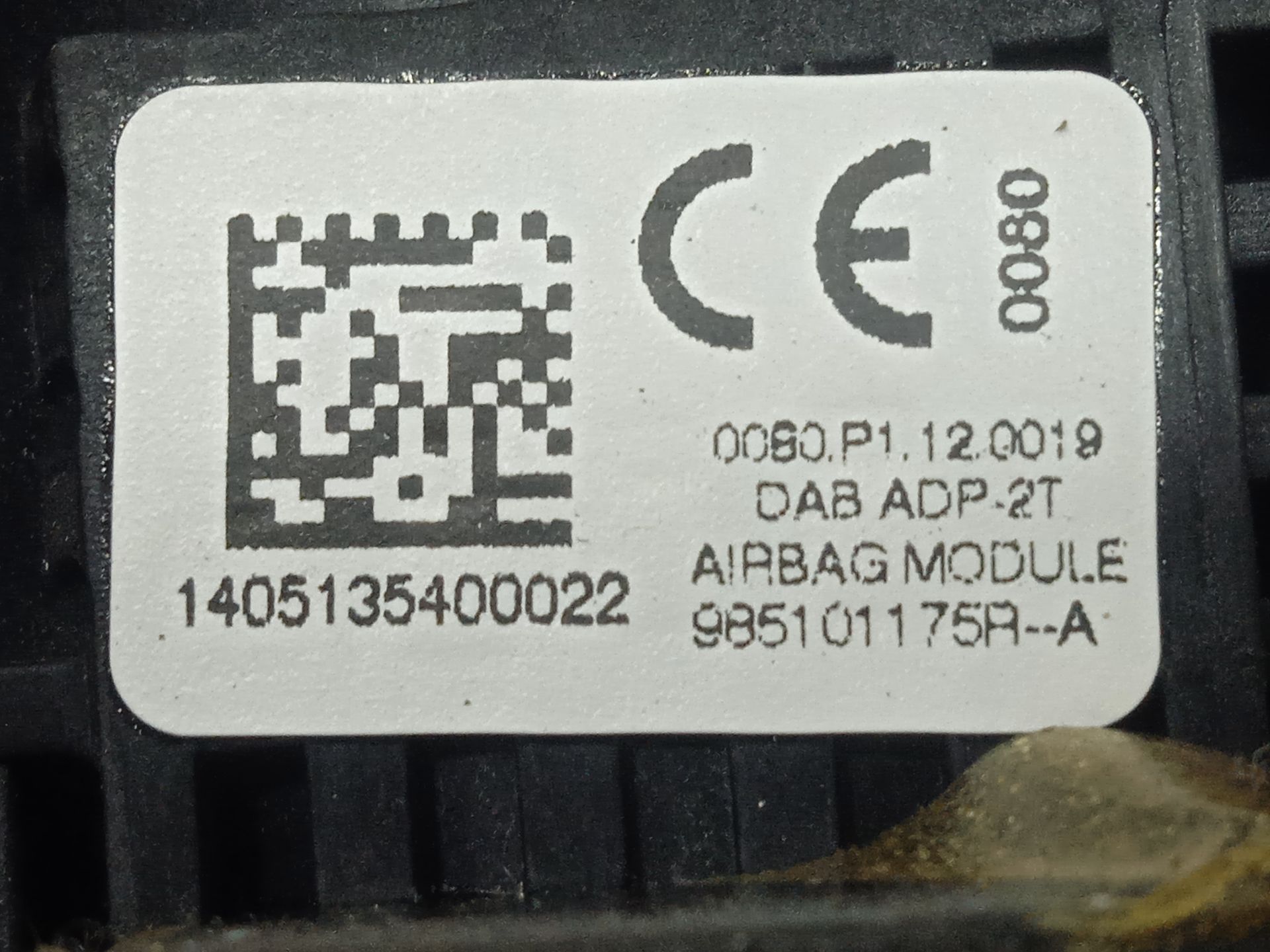 AIRBAG DELANTERO IZQUIERDO RENAULT KANGOO (F/KC0) Express Confort
