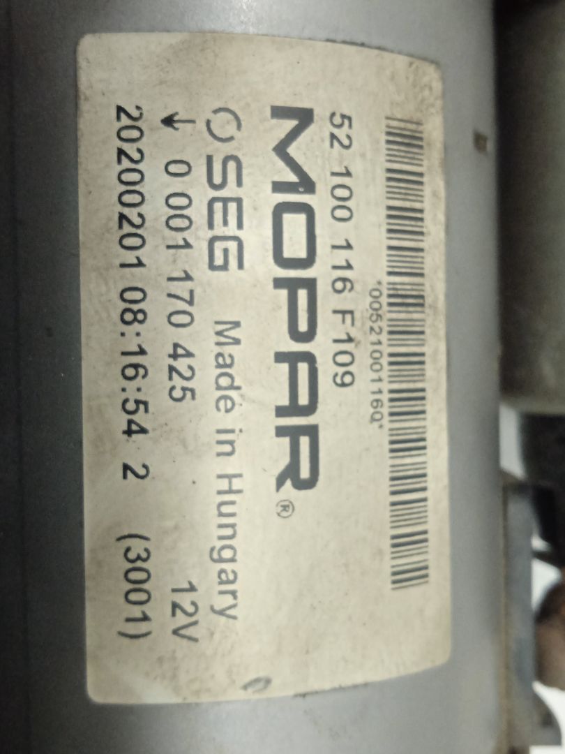 MOTOR ARRANQUE FIAT TIPO II (356) SEDAN Easy