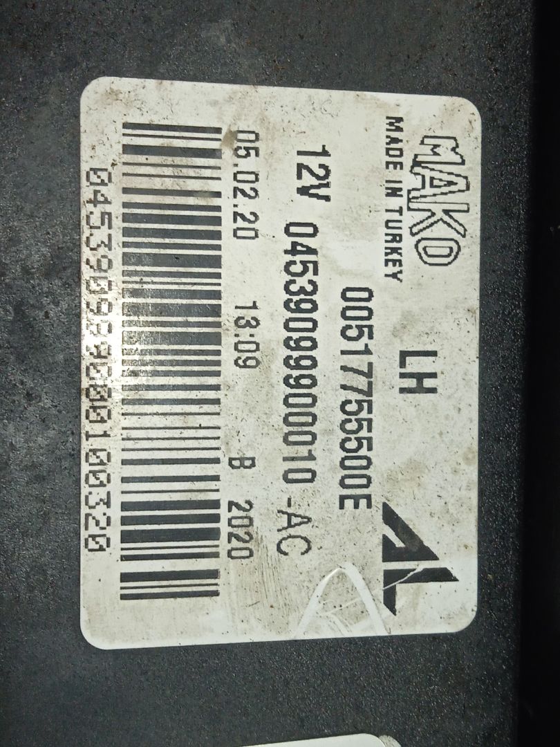 FARO ANTINIEBLA IZQUIERDO FIAT TIPO II (356) SEDAN Easy