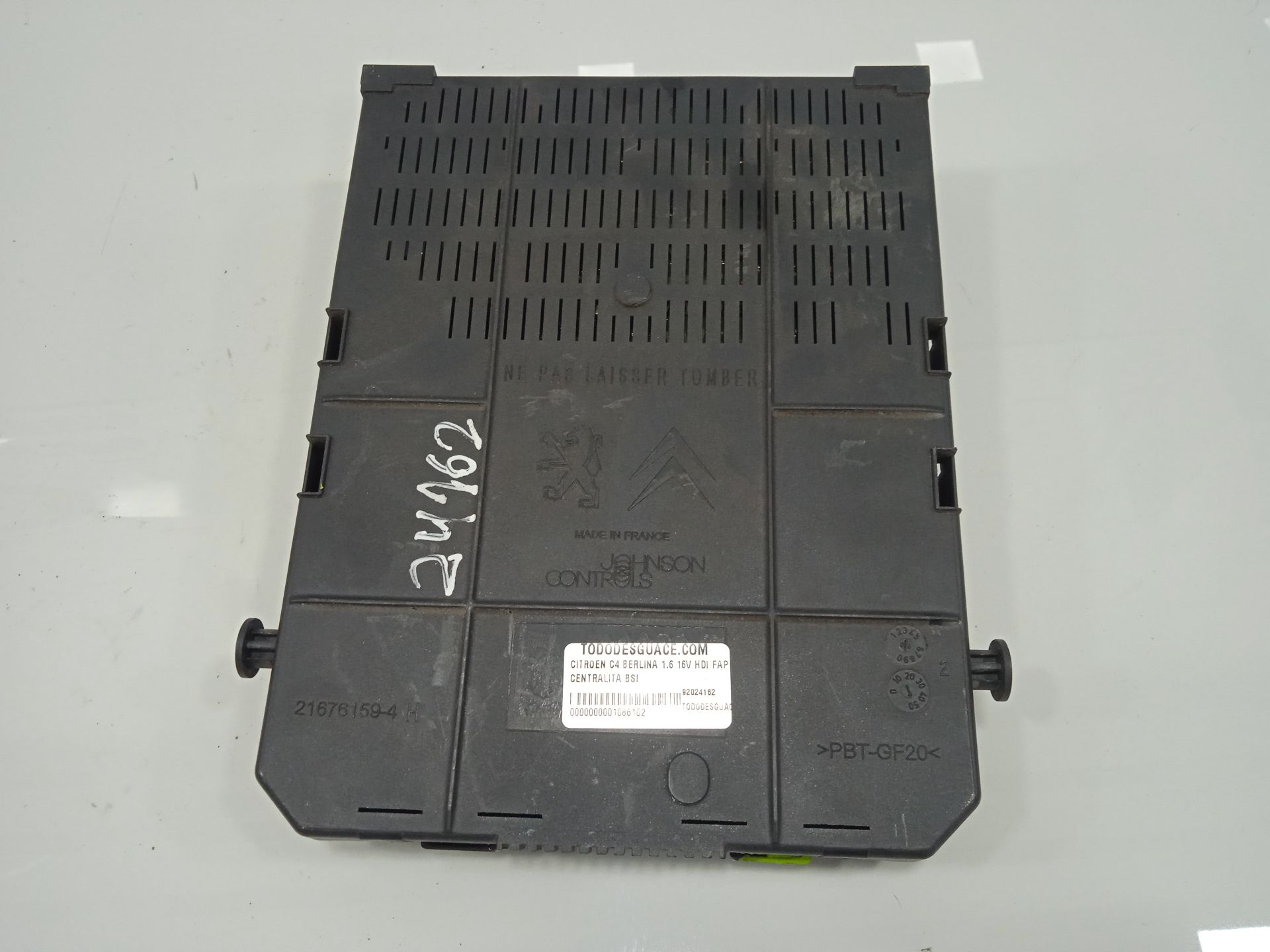 CENTRALITA BSI CITROEN C4 BERLINA 1.6 16V HDi FAP