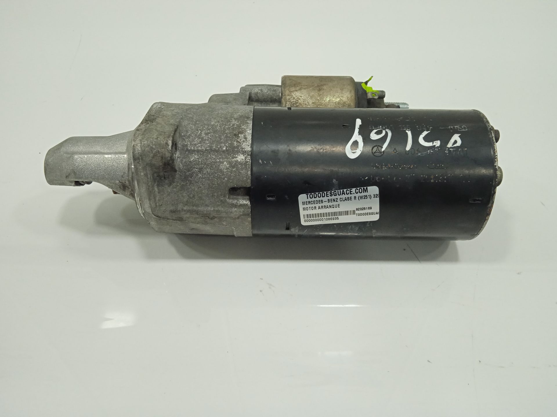 MOTOR ARRANQUE MERCEDES-BENZ CLASE R (W251) 320 CDI (251.022)