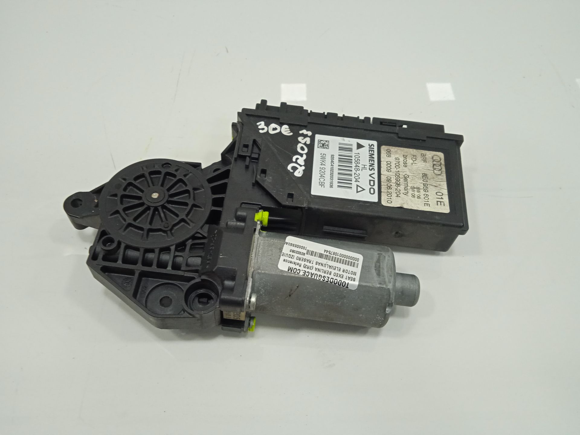 MOTOR ELEVALUNAS TRASERO IZQUIERDO foto 4