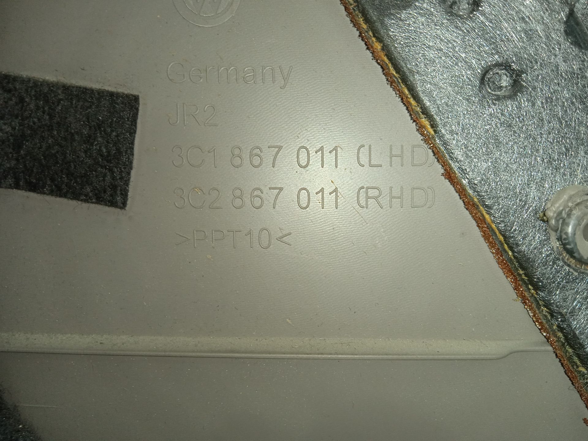 PAÑO PUERTA DELANTERO IZQUIERDO VOLKSWAGEN PASSAT BERLINA (3C2) Advance