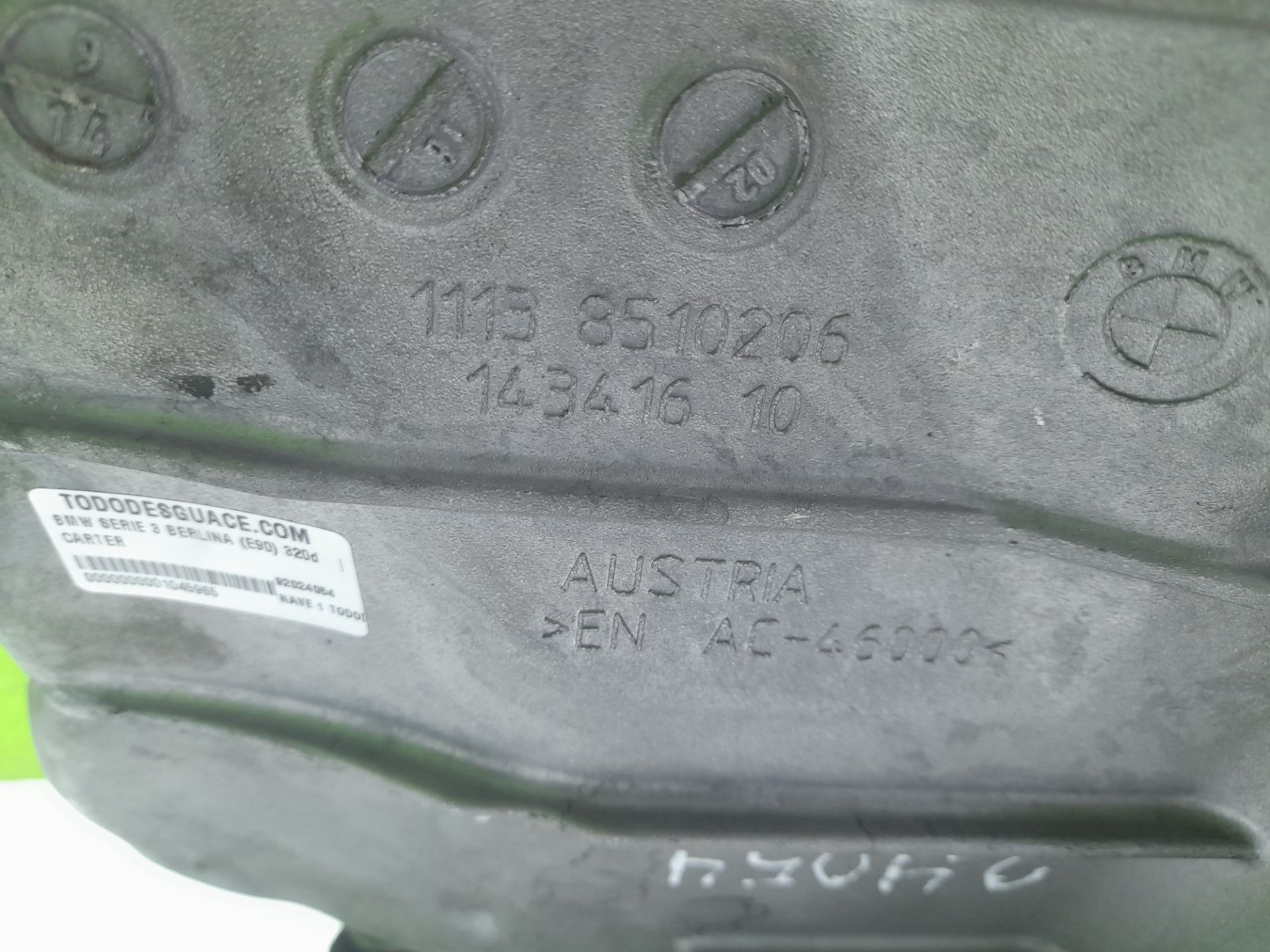 CARTER BMW SERIE 3 BERLINA (E90) 320d