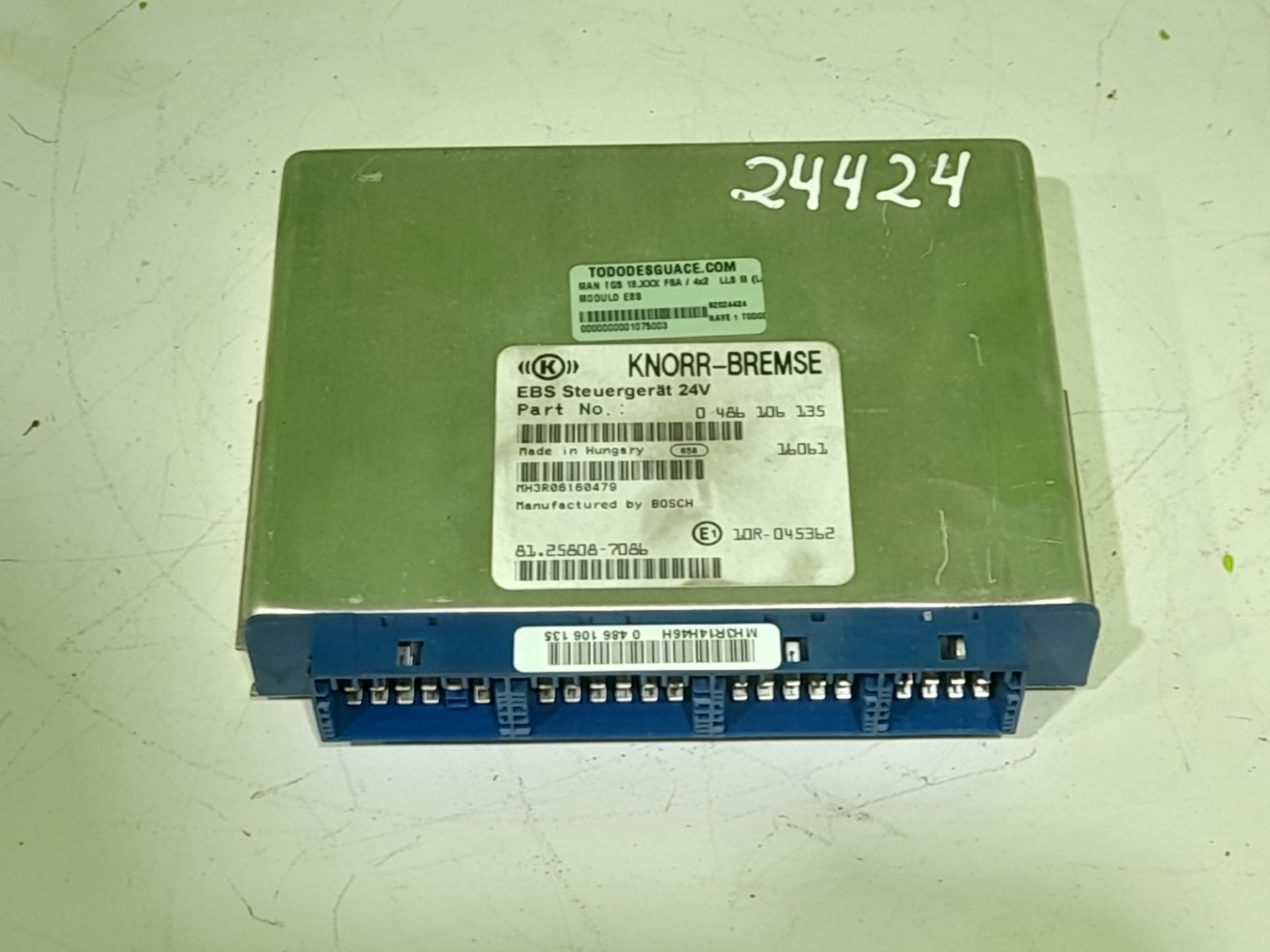 MODULO EBS MAN TGS 18.XXX FSA / 4x2   LLS M (Largura mediana)