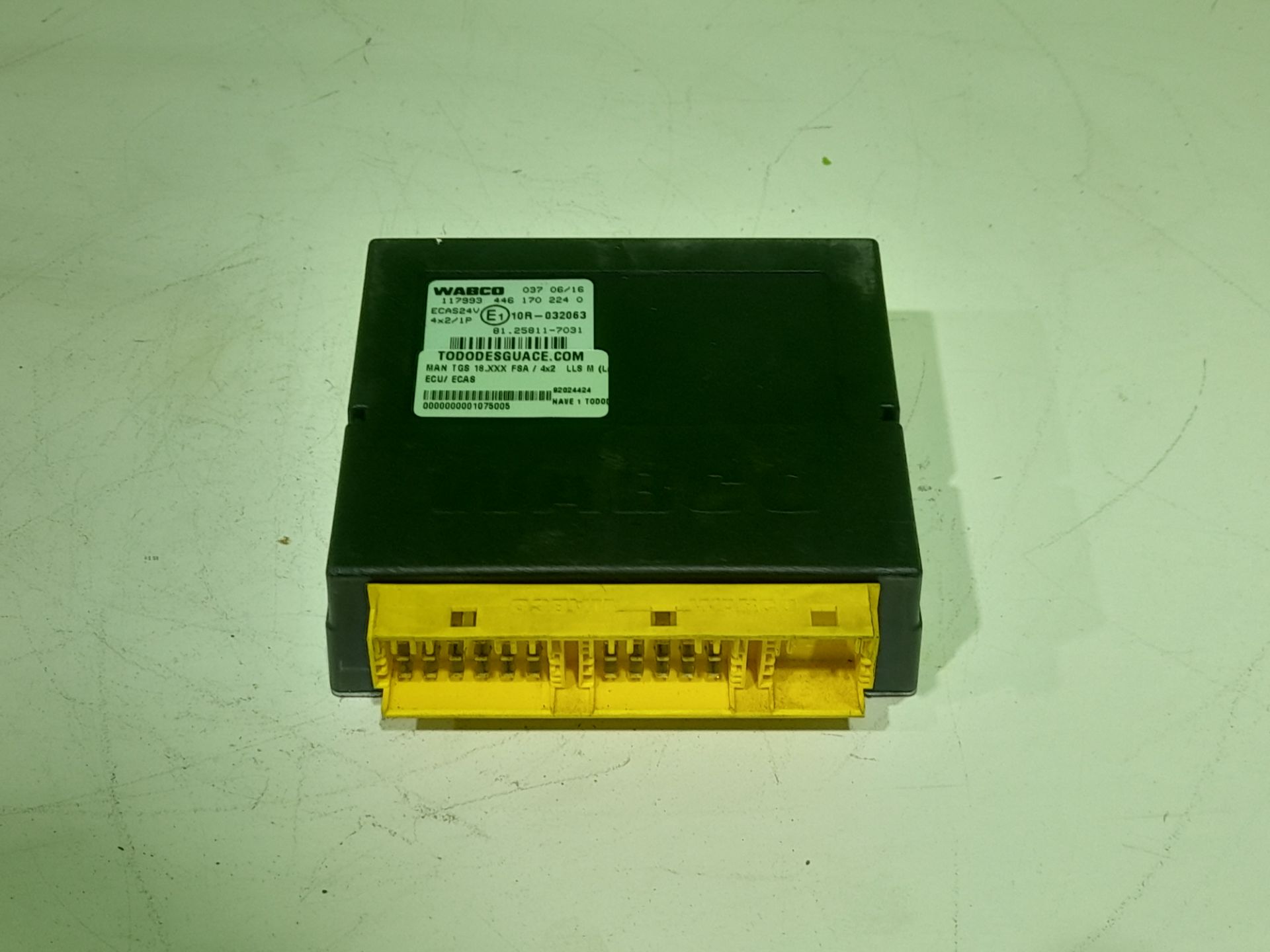 ECU/ ECAS MAN TGS 18.XXX FSA / 4x2   LLS M (Largura mediana)