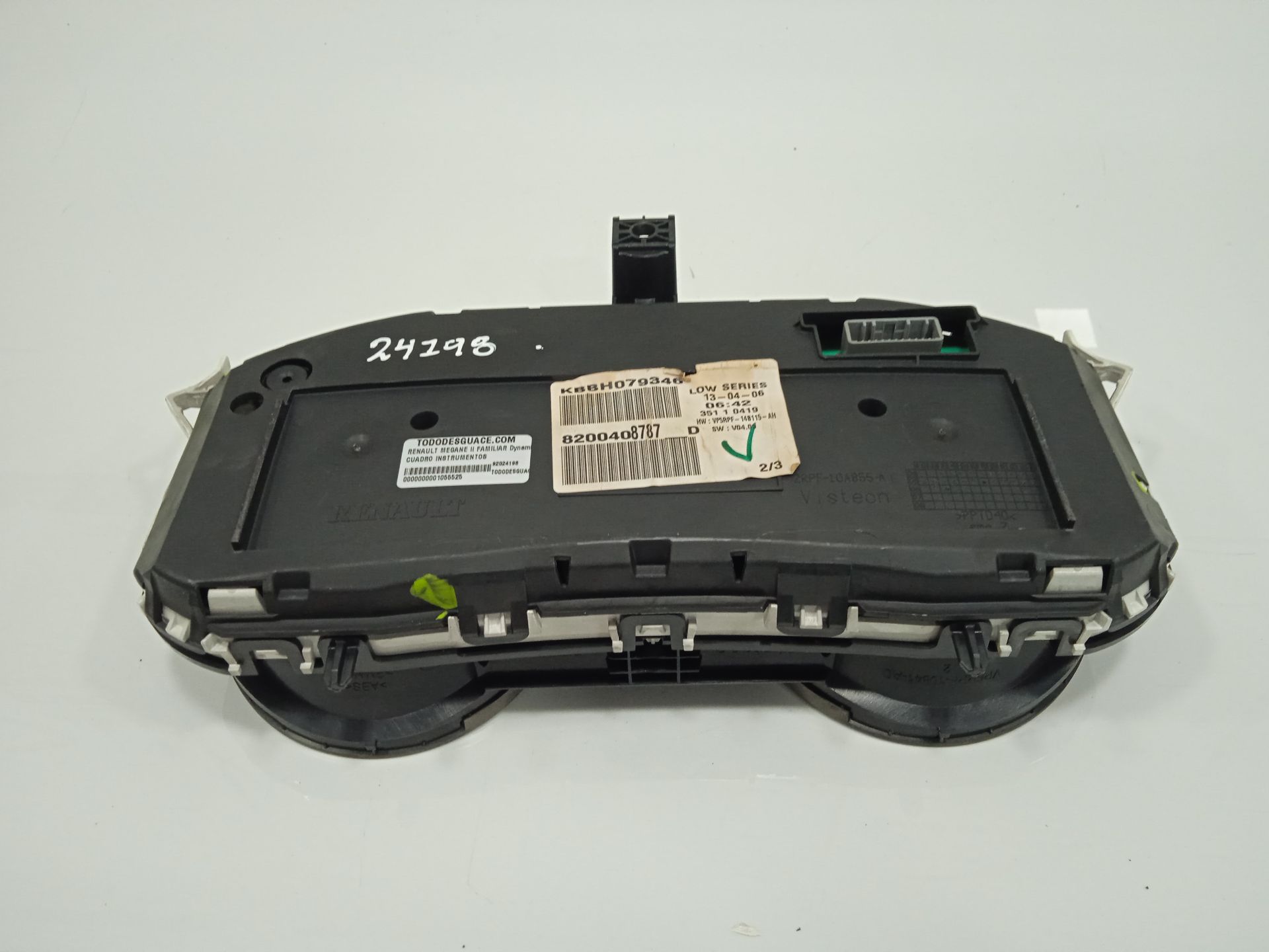 CUADRO INSTRUMENTOS RENAULT MEGANE II FAMILIAR Dynamique