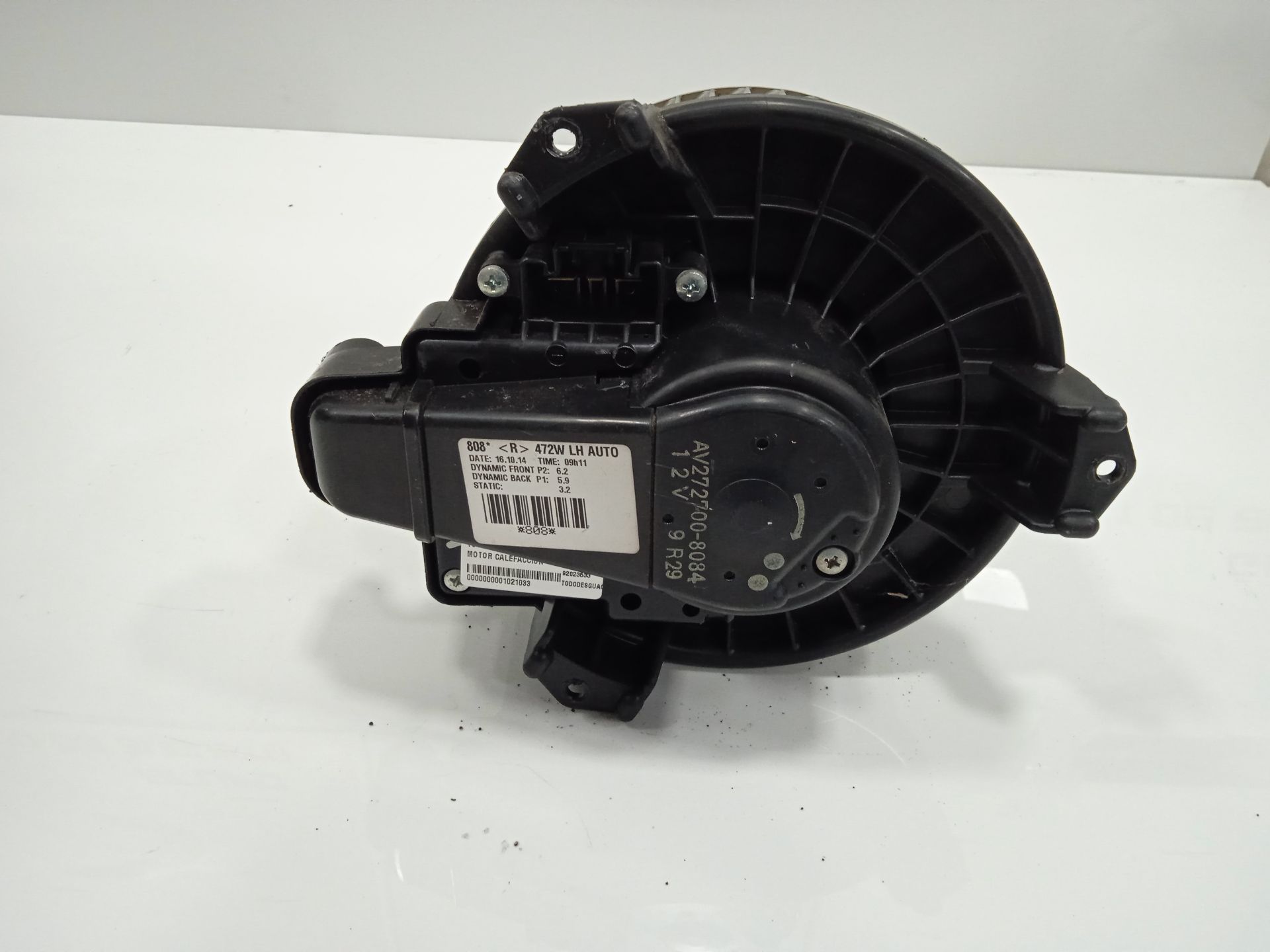MOTOR CALEFACCION TOYOTA AURIS Active