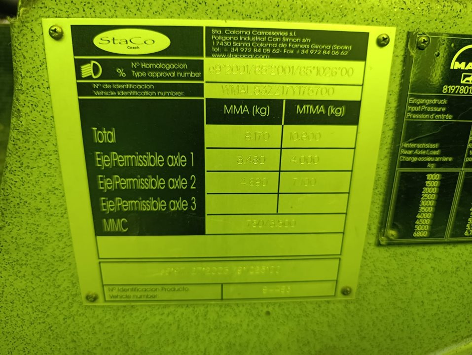 MAN 10225FOCL LFL02 6/6871