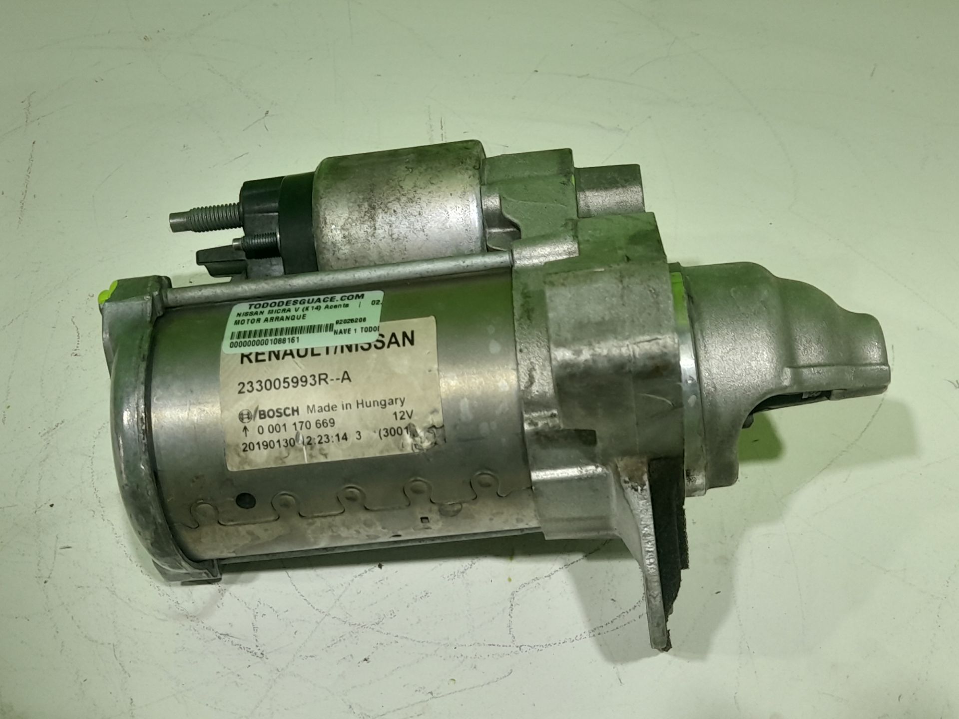 MOTOR ARRANQUE NISSAN MICRA V (K14) Acenta
