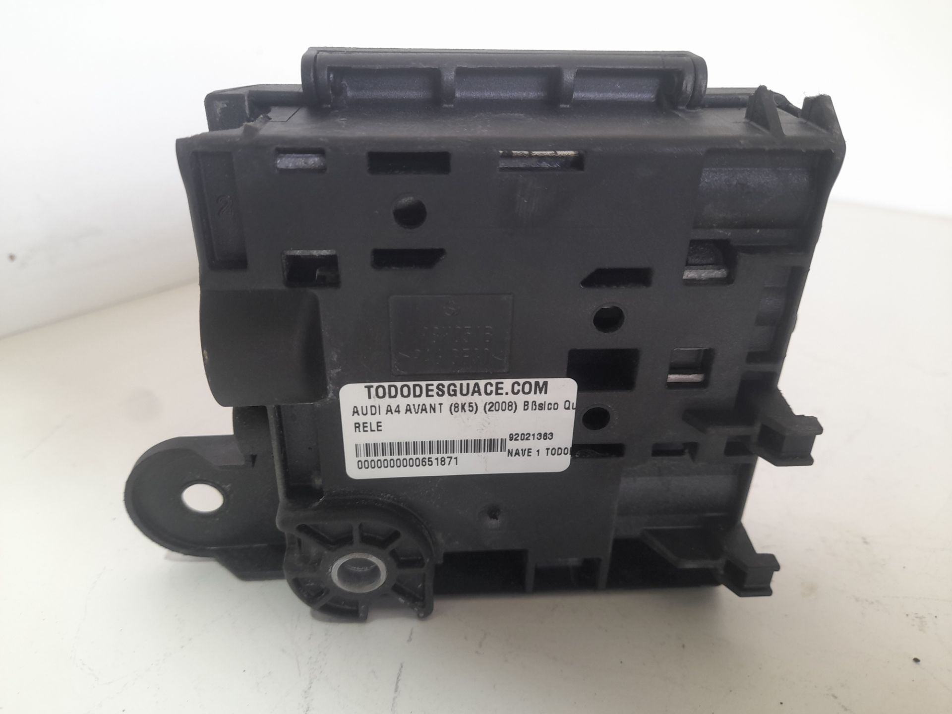 RELE AUDI A4 AVANT (8K5) (2008) Básico Quattro   |   01.12 - 12.15