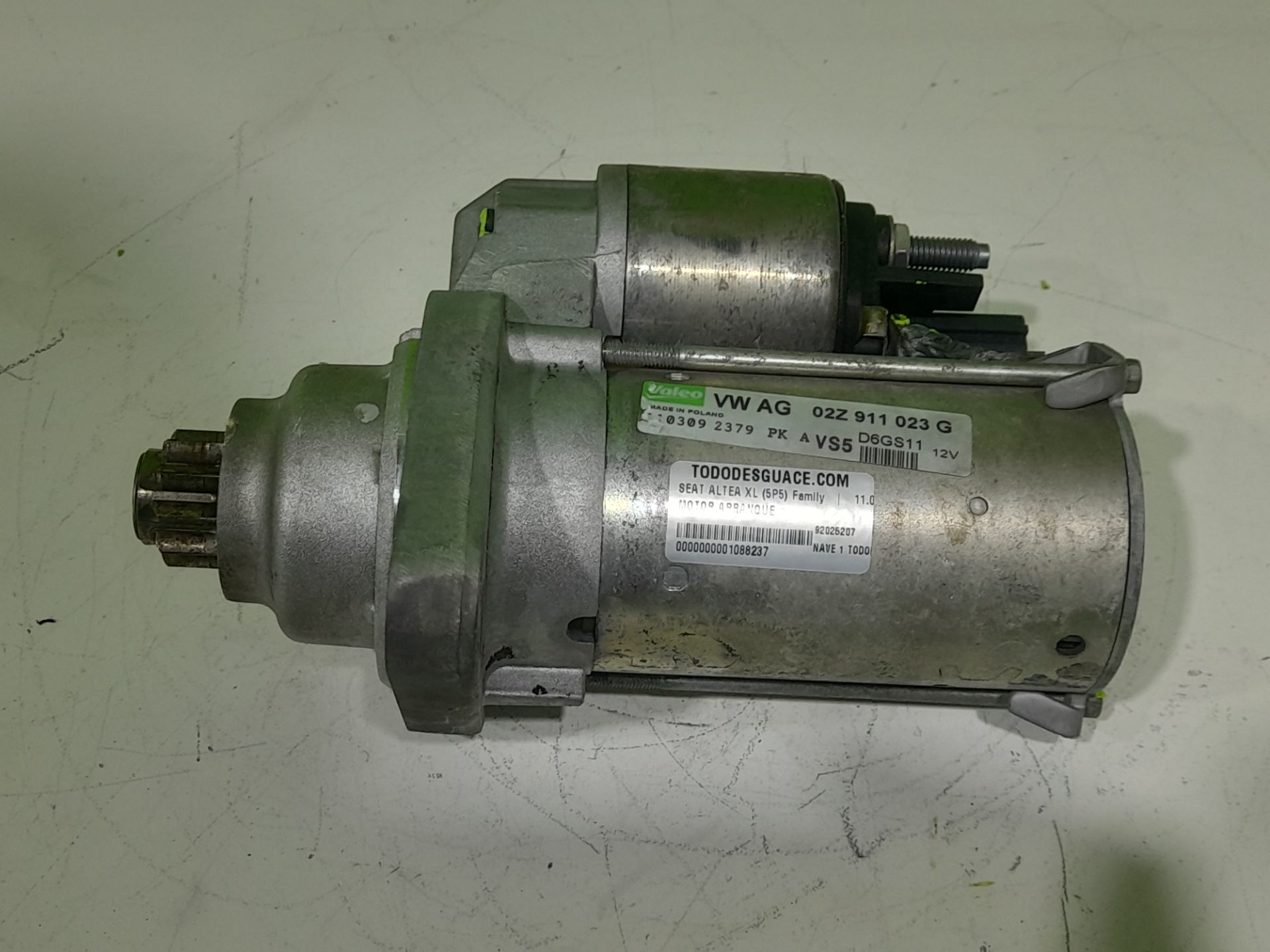 MOTOR ARRANQUE SEAT ALTEA XL (5P5) Family