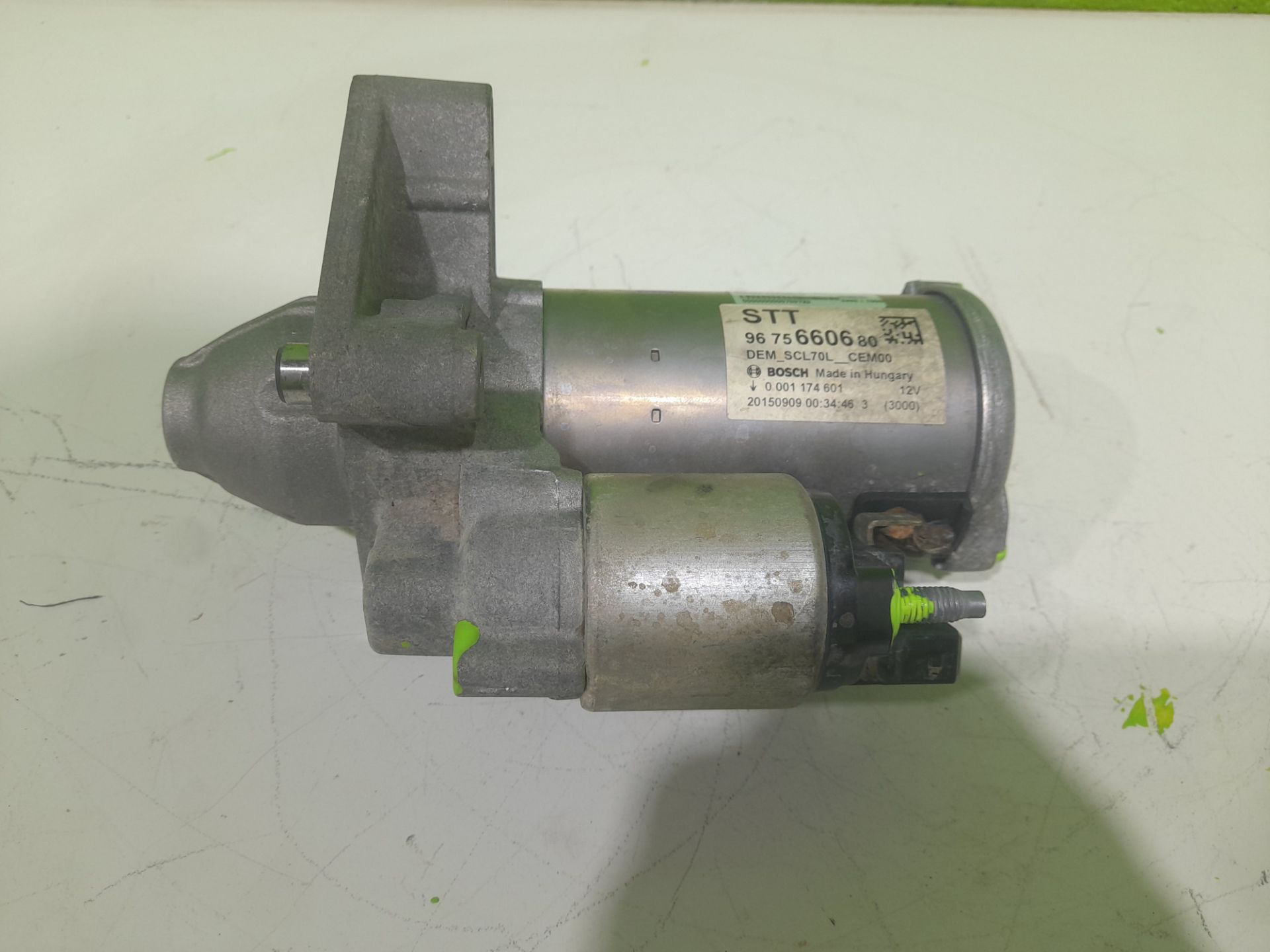 MOTOR ARRANQUE CITROEN C4 PICASSO Business Class   |   02.15 - 12.15