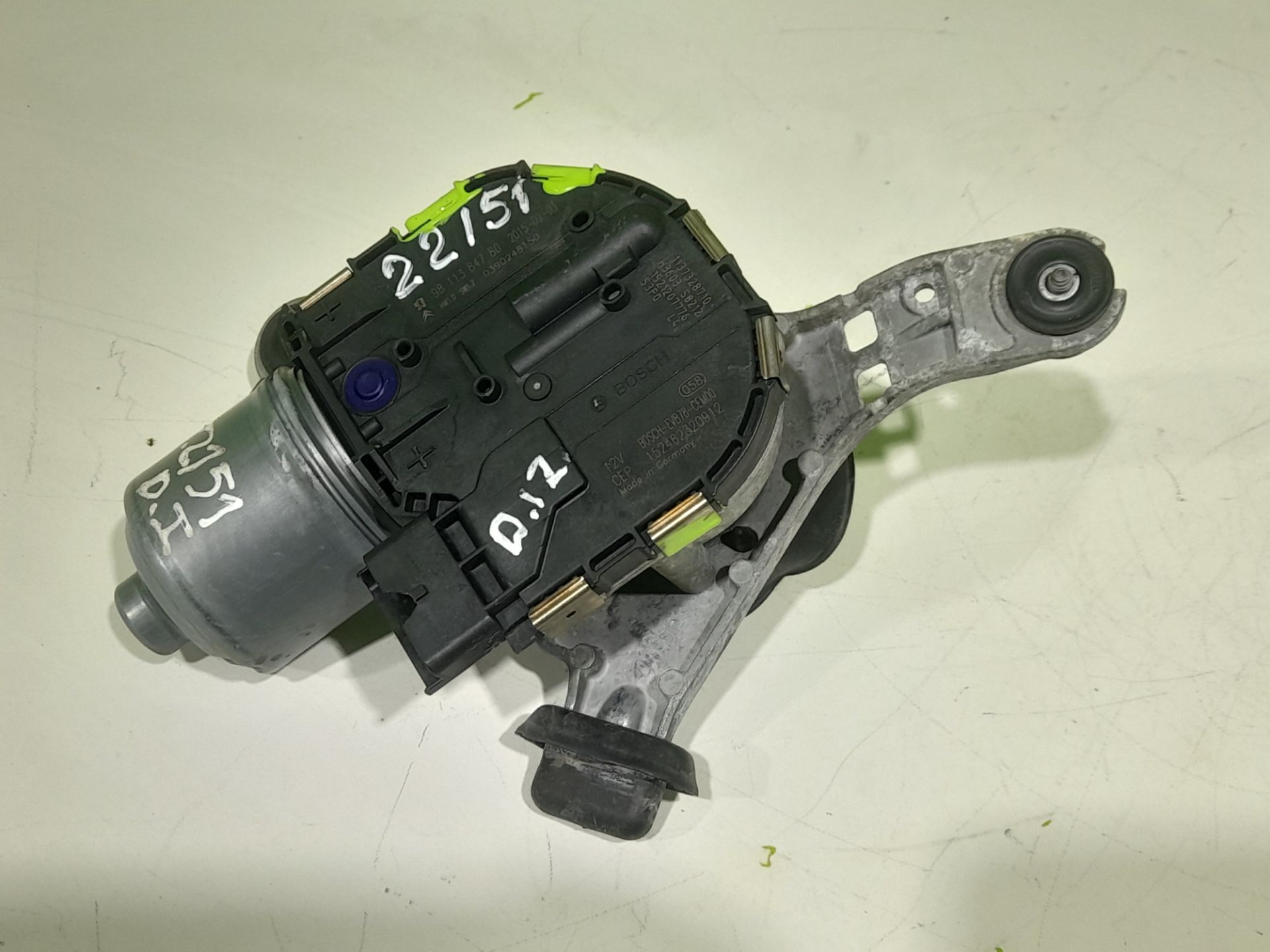 MOTOR LIMPIA DELANTERO CITROEN C4 PICASSO Business Class   |   02.15 - 12.15