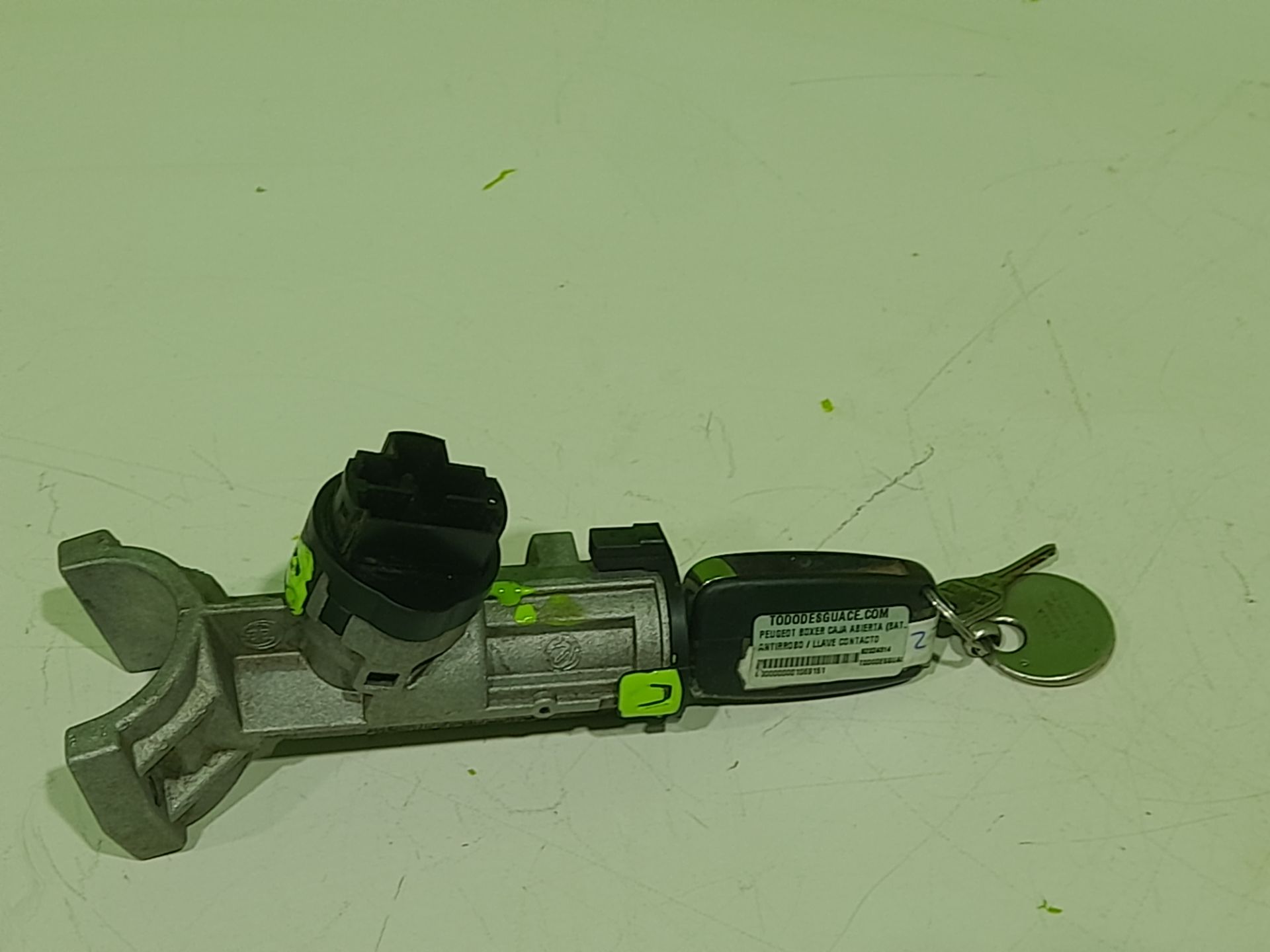 ANTIRROBO / LLAVE CONTACTO PEUGEOT BOXER CAJA ABIERTA (BAT. 4035)(333/335)(2007 =>) HDi (333)