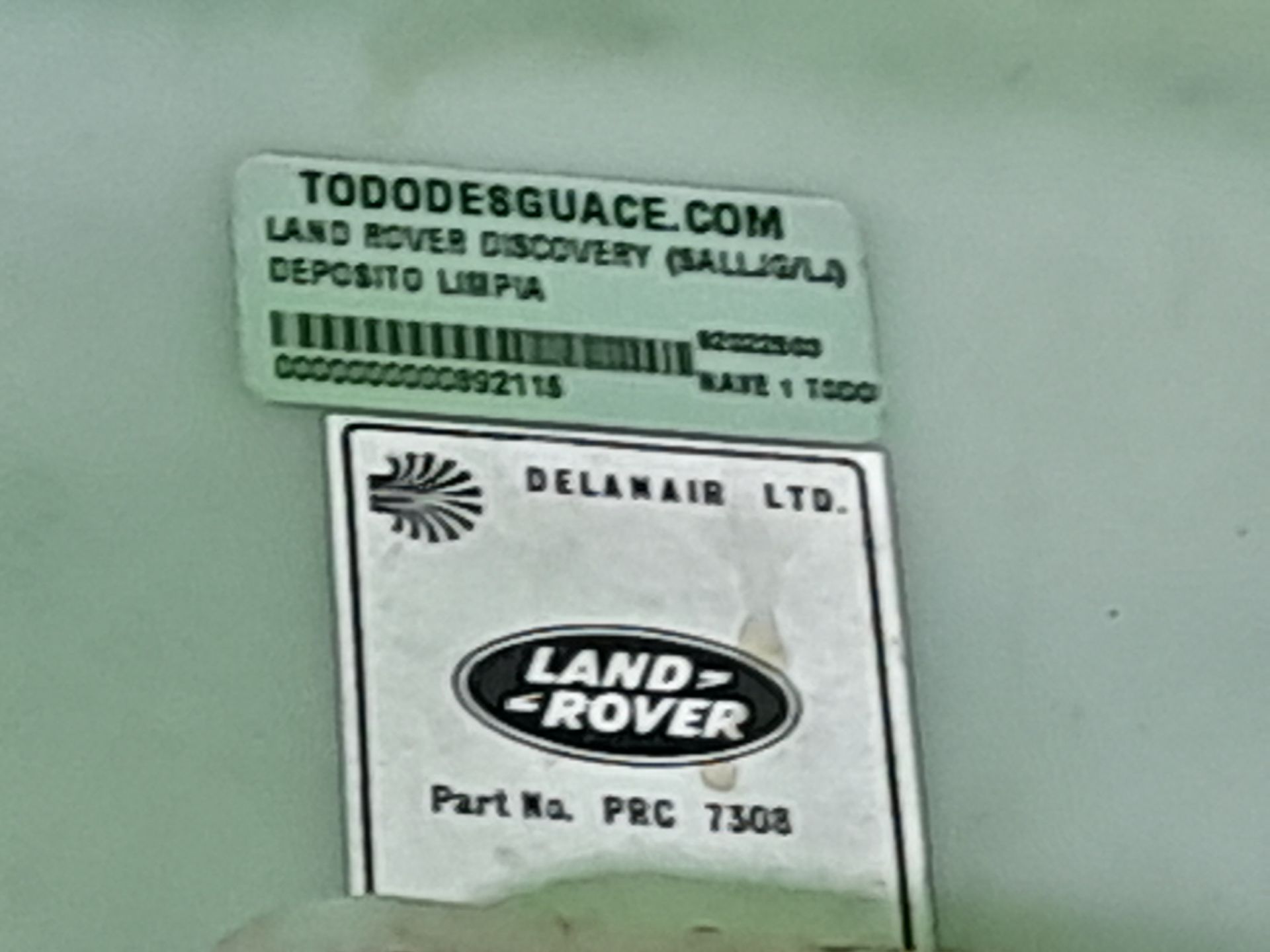 DEPOSITO LIMPIA LAND ROVER DISCOVERY (SALLJG/LJ) TDi (3-ptas.)   |   01.90 - ...