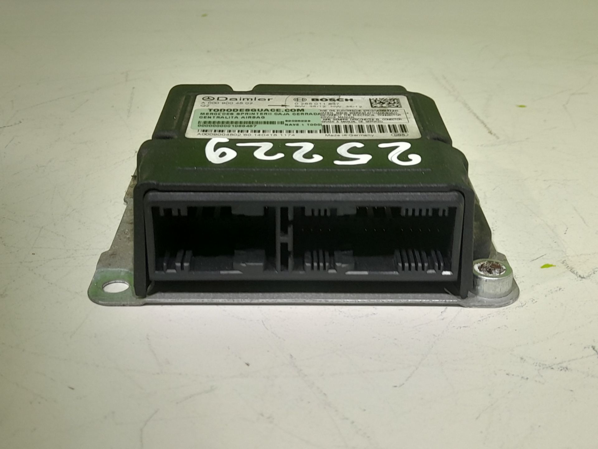 CENTRALITA AIRBAG MERCEDES-BENZ SPRINTERII CAJA CERRADA (DESDE 01.06) 210/213/216 CDI (906.611/613)