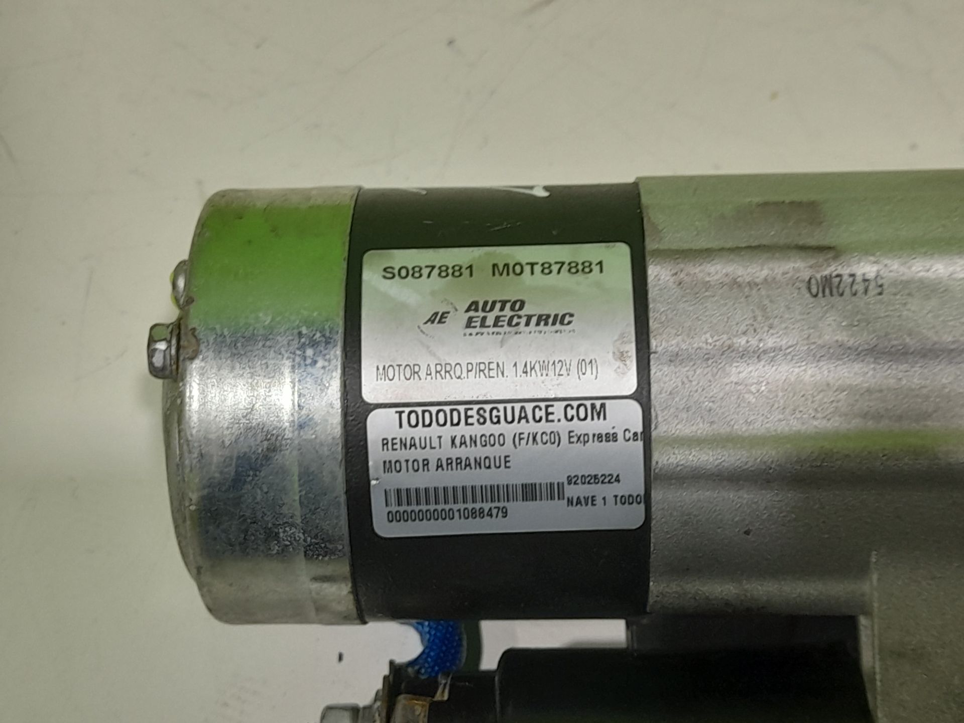 MOTOR ARRANQUE RENAULT KANGOO (F/KC0) Express Campus