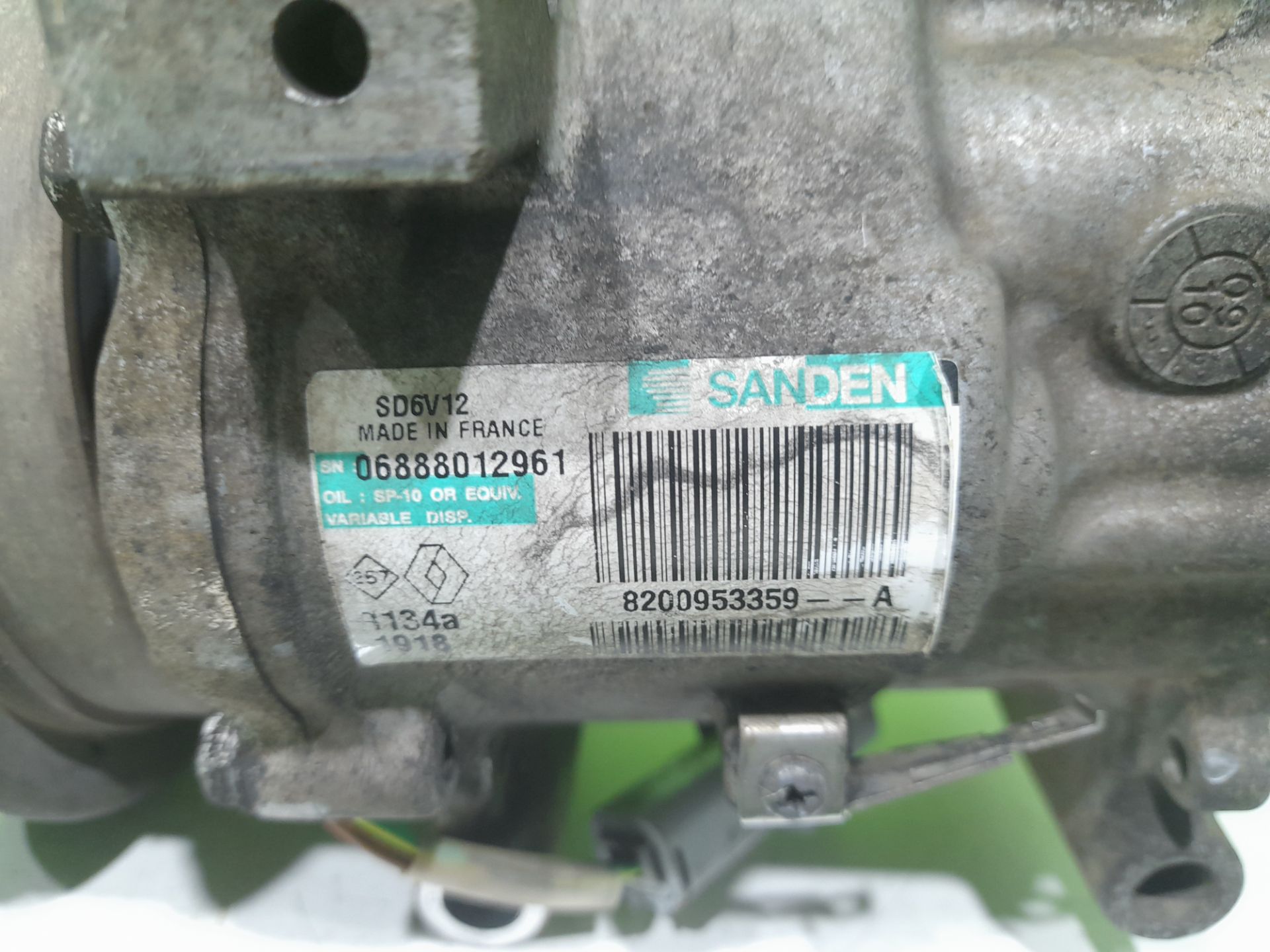 COMPRESOR AIRE ACONDICIONADO RENAULT KANGOO (F/KC0) Express Campus