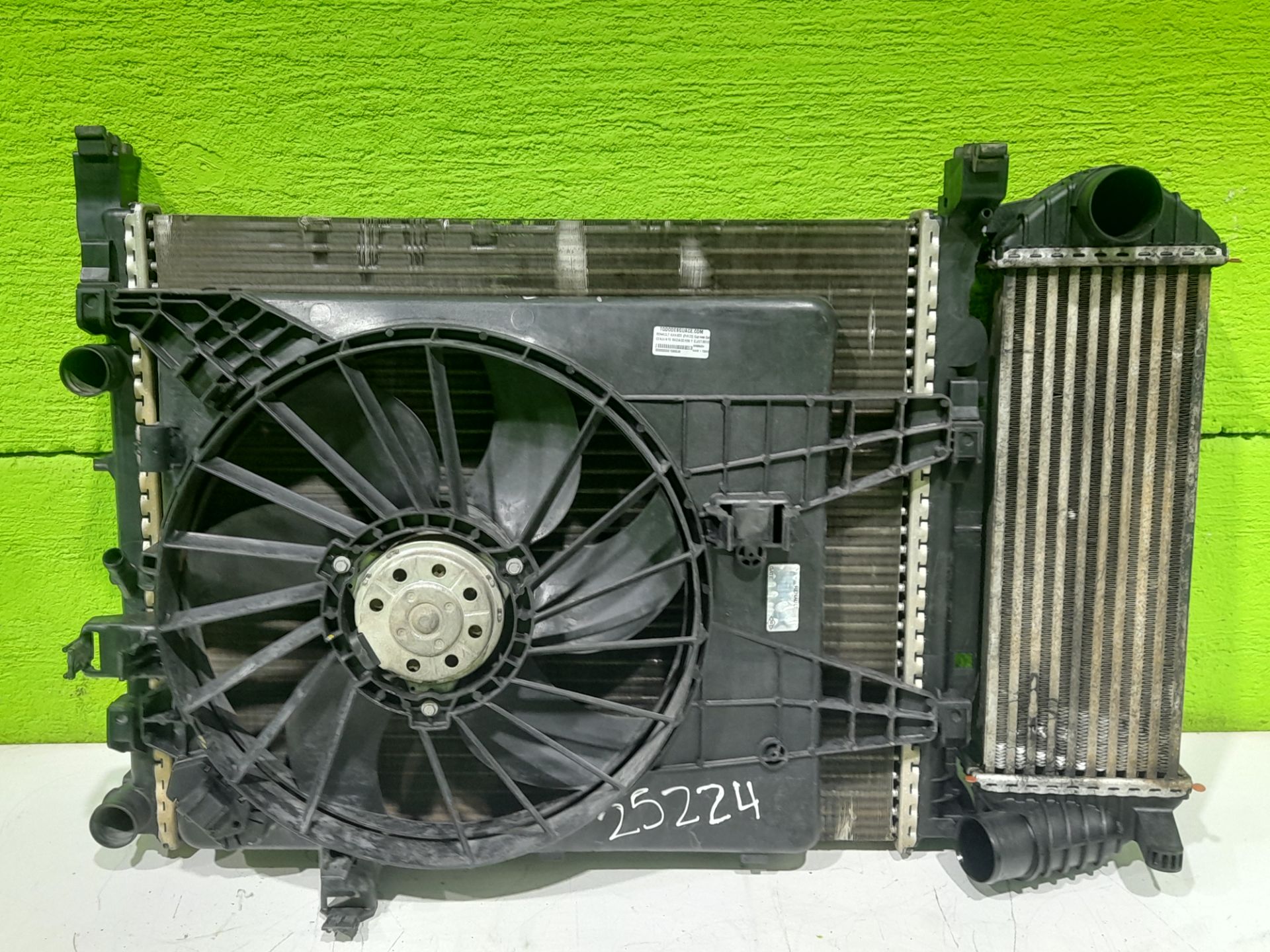 CONJUNTO RADIADORES Y ELECTROVENTILADOR RENAULT KANGOO (F/KC0) Express Campus
