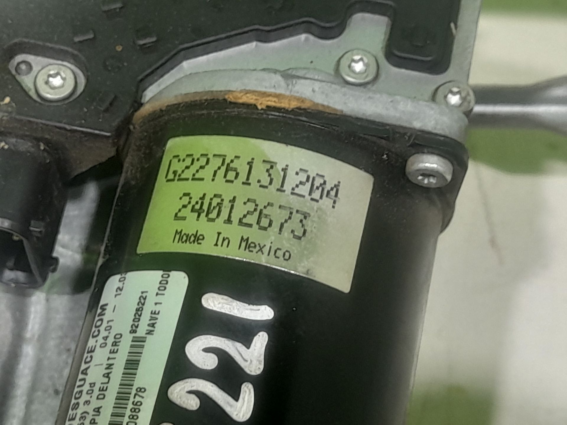 MOTOR LIMPIA DELANTERO BMW X5 (E53) 3.0d