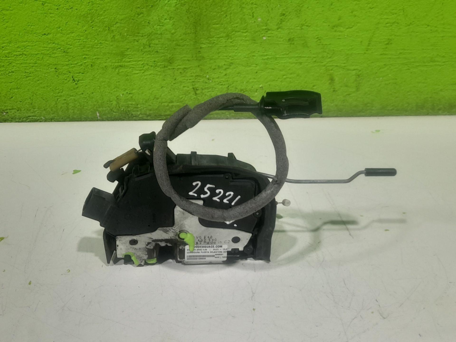 CERRADURA PUERTA DELANTERA DERECHA BMW X5 (E53) 3.0d