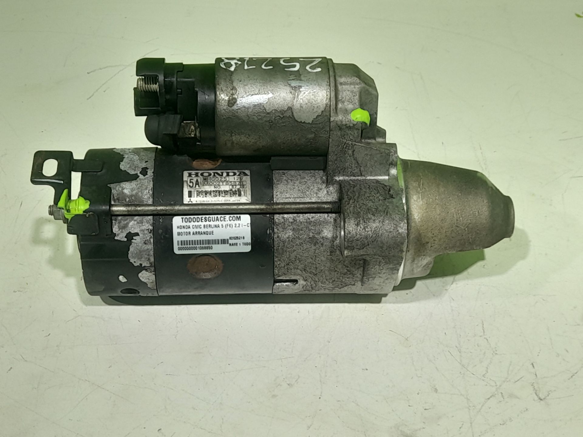 MOTOR ARRANQUE HONDA CIVIC BERLINA 5 (FK) 2.2 i-CTDi Comfort