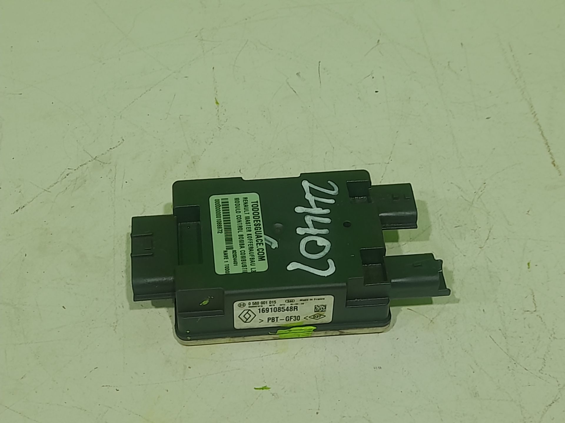 MODULO CONTROL BOMBA COMBUSTIBLE RENAULT MASTER KOFFERAUFBAU L3H1 3,5t
