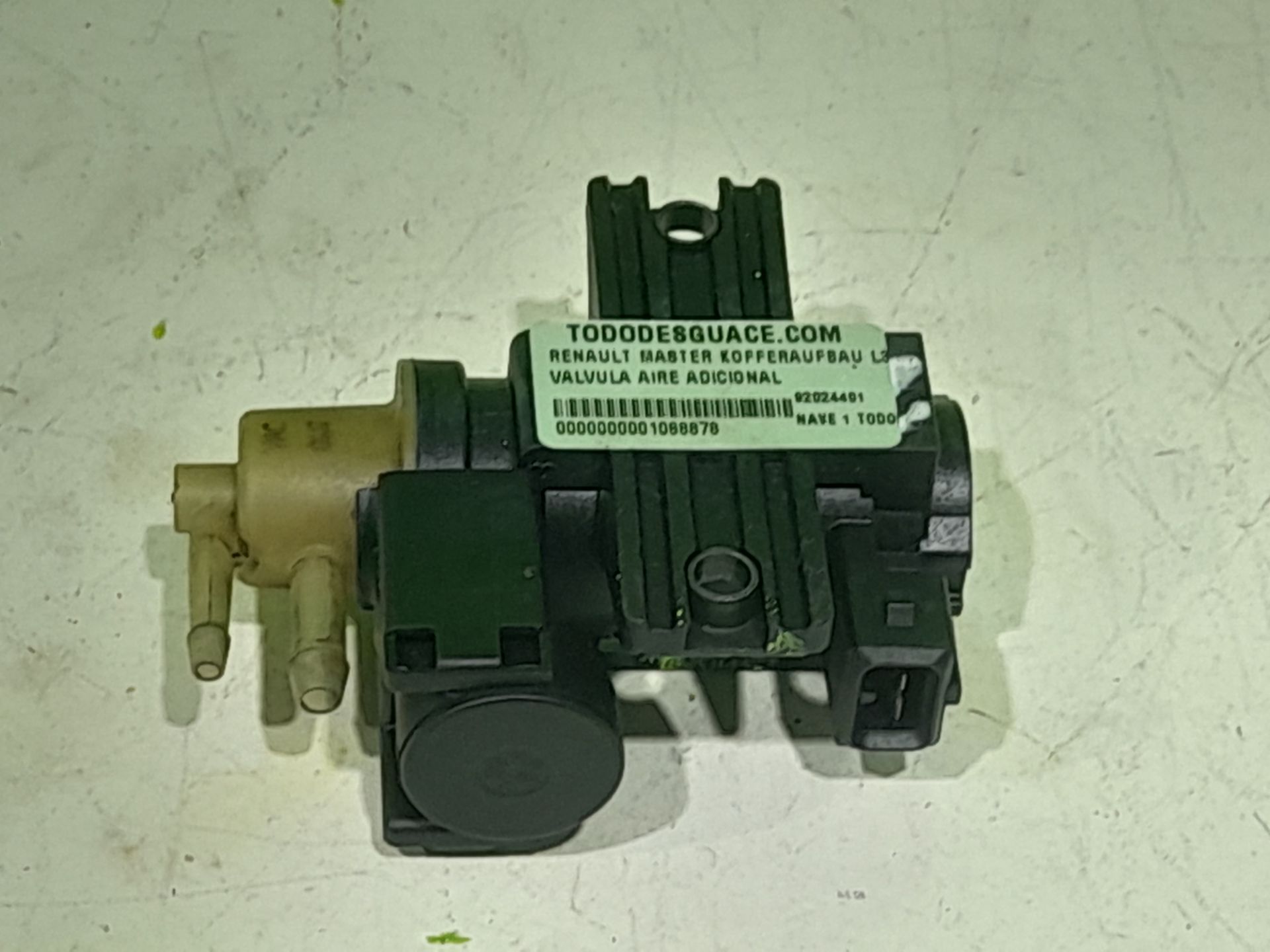 VALVULA AIRE ADICIONAL RENAULT MASTER KOFFERAUFBAU L3H1 3,5t