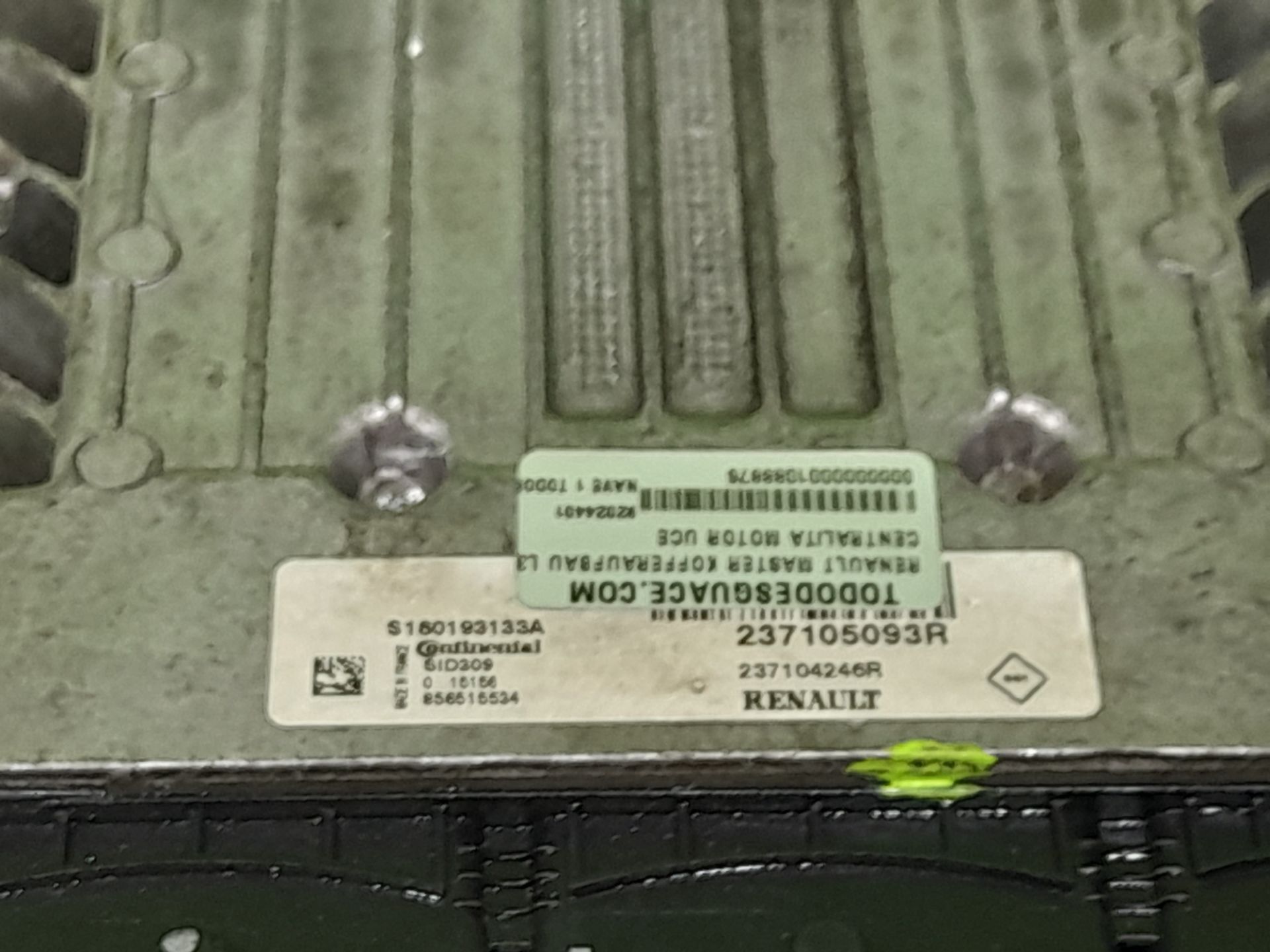 CENTRALITA MOTOR UCE RENAULT MASTER KOFFERAUFBAU L3H1 3,5t