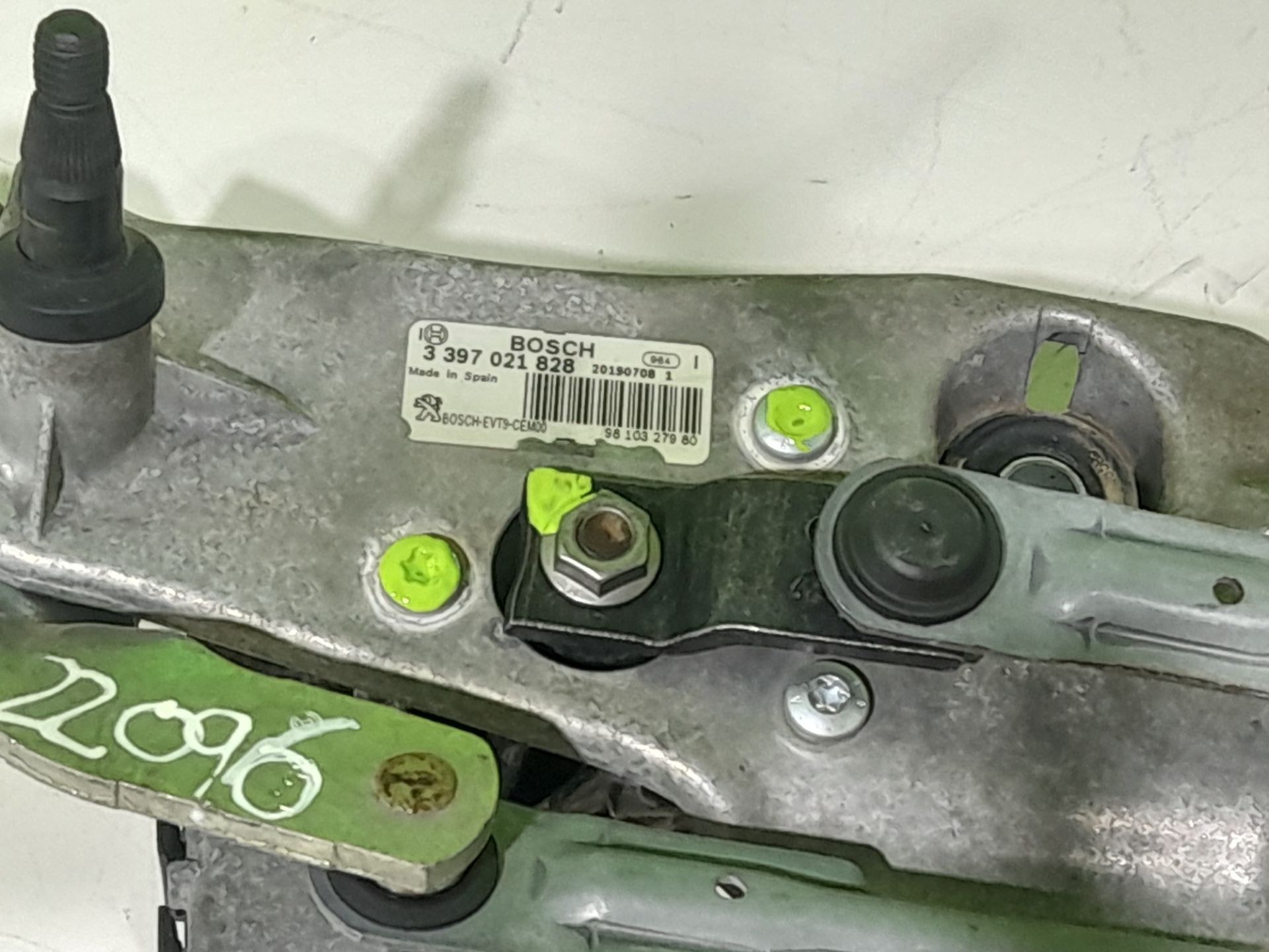 MOTOR LIMPIA DELANTERO PEUGEOT 308 Active   |   06.14 - 12.20