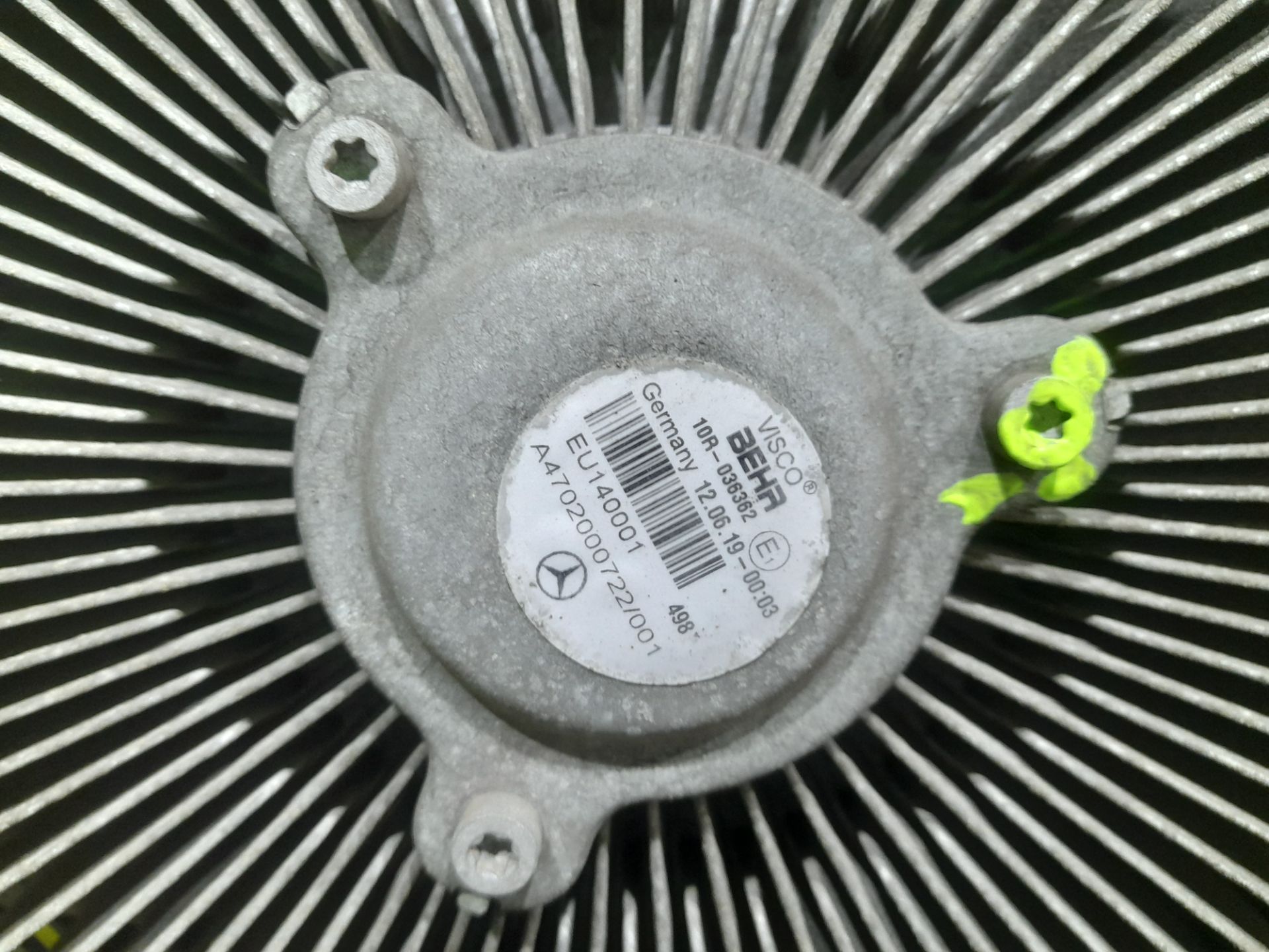 VENTILADOR VISCOSO MOTOR foto 3