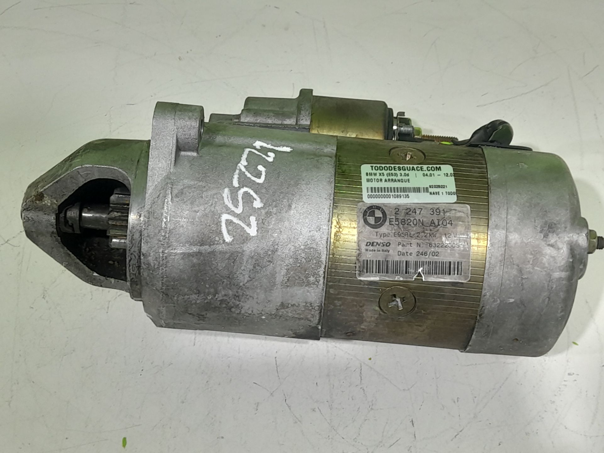 MOTOR ARRANQUE BMW X5 (E53) 3.0d