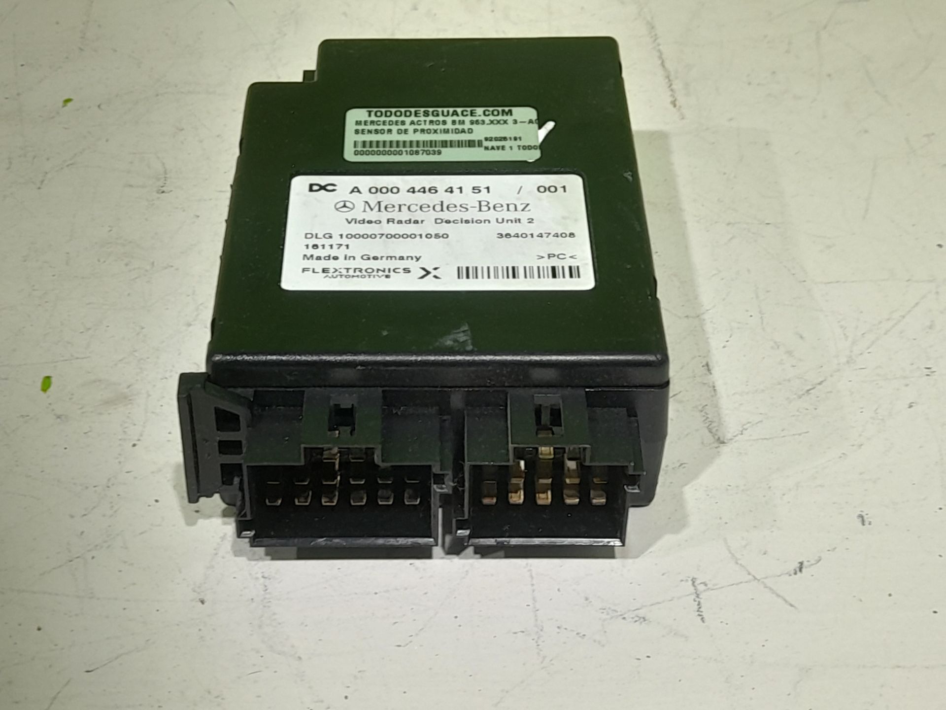 SENSOR DE PROXIMIDAD MERCEDES-BENZ ACTROS BM 963.XXX 3-ACHSER 25XX 6x2 SZM L BigSpace