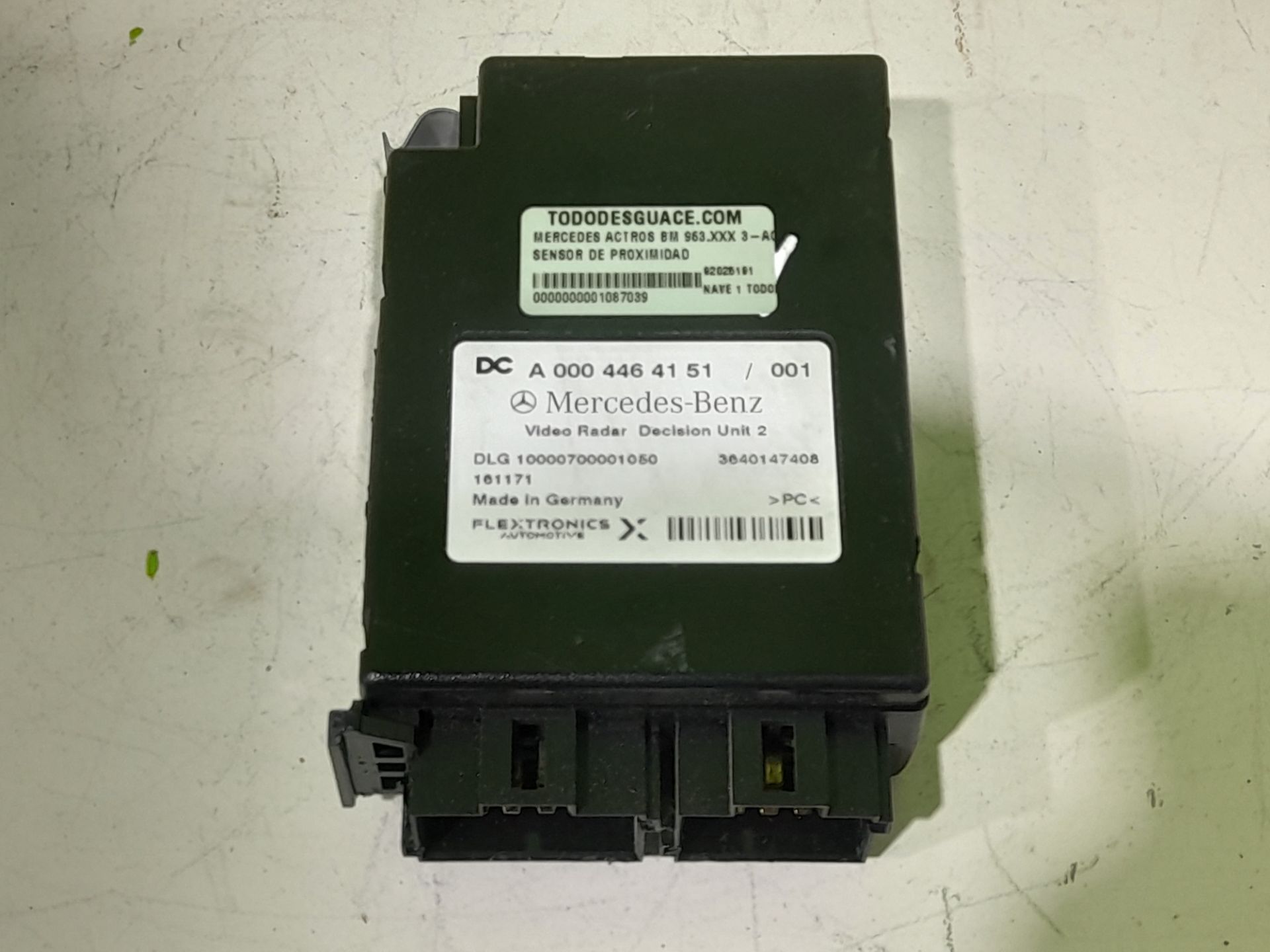 SENSOR DE PROXIMIDAD MERCEDES-BENZ ACTROS BM 963.XXX 3-ACHSER 25XX 6x2 SZM L BigSpace