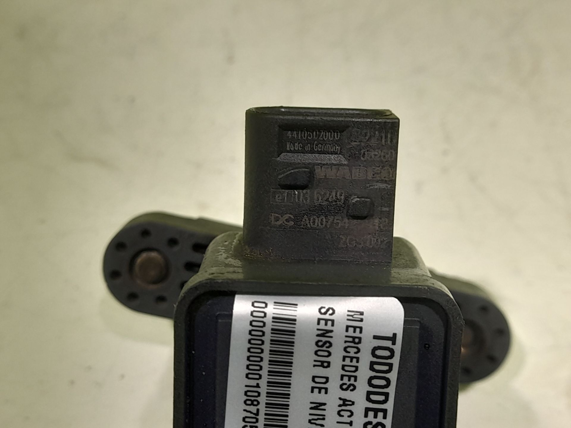 SENSOR DE NIVEL SUSPENSION NEUMATICA MERCEDES-BENZ ACTROS BM 963.XXX 3-ACHSER 25XX 6x2 SZM L BigSpace