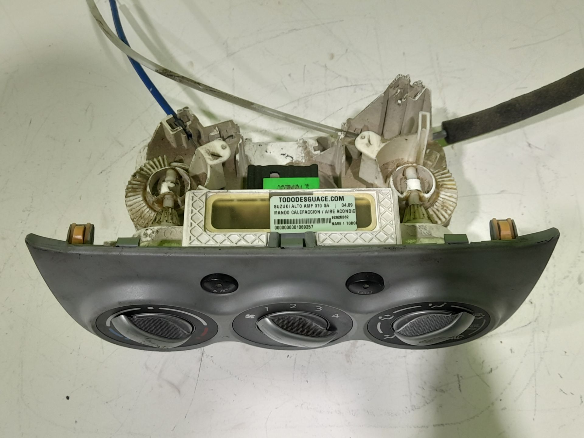MANDO CALEFACCION / AIRE ACONDICIONADO SUZUKI ALTO AMF 310 GA