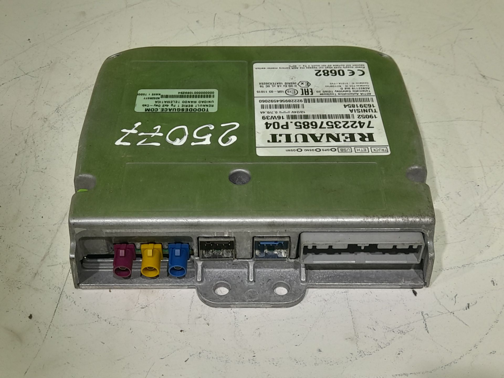 UNIDAD MANDO TELEMATICA RENAULT SERIE T Fg 4x2 Day-Cab