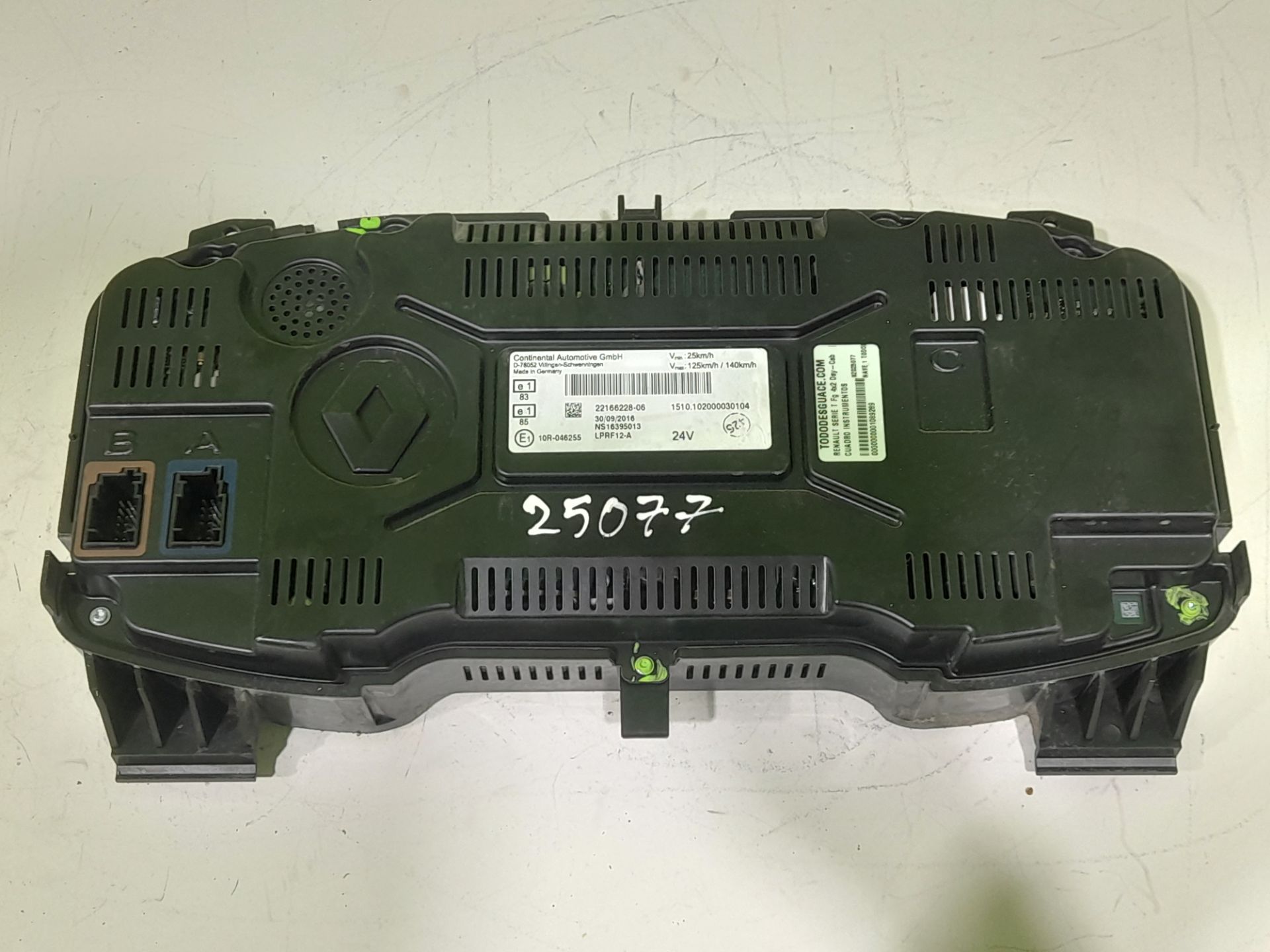 CUADRO INSTRUMENTOS RENAULT SERIE T Fg 4x2 Day-Cab