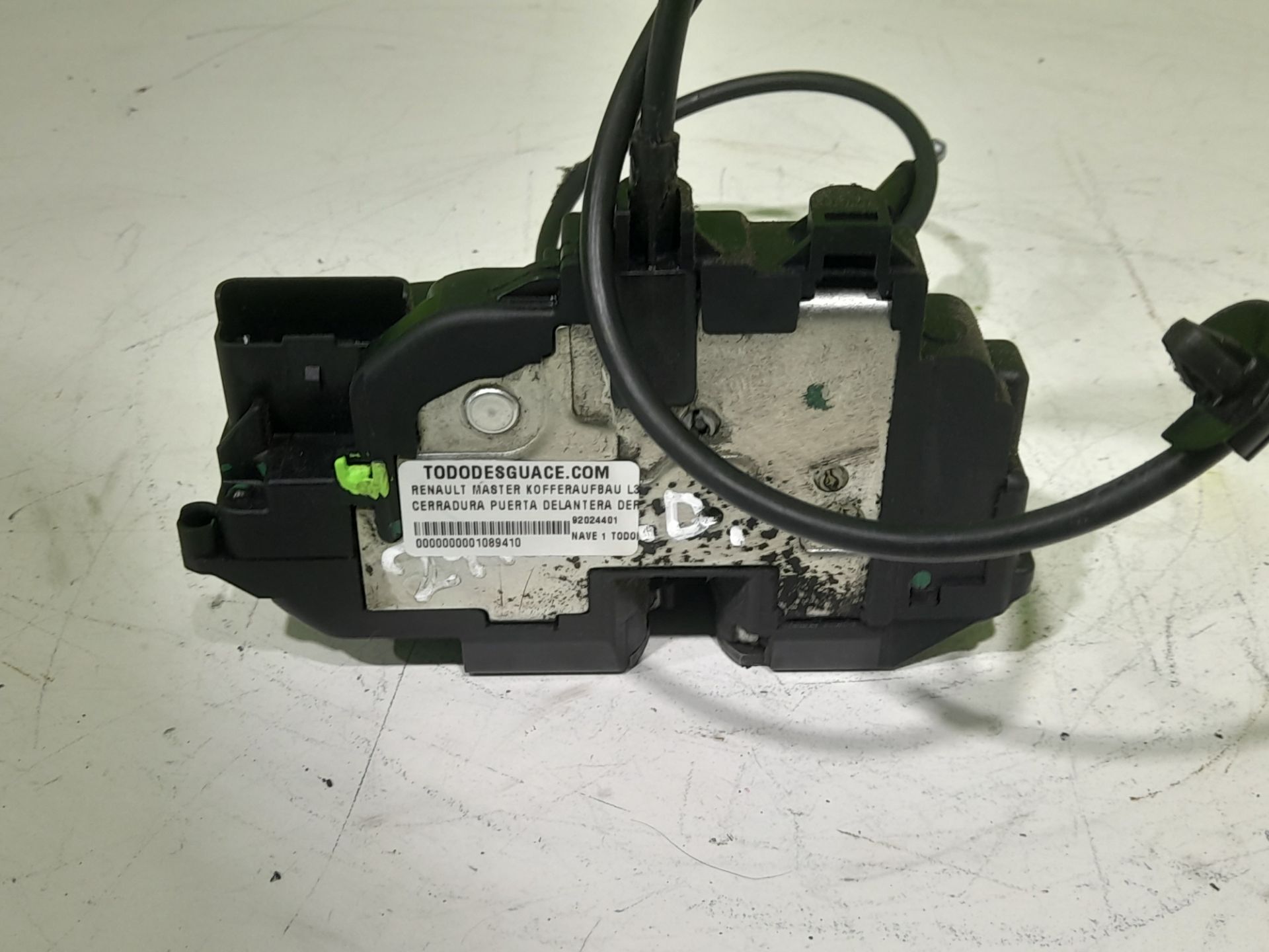 CERRADURA PUERTA DELANTERA DERECHA RENAULT MASTER KOFFERAUFBAU L3H1 3,5t