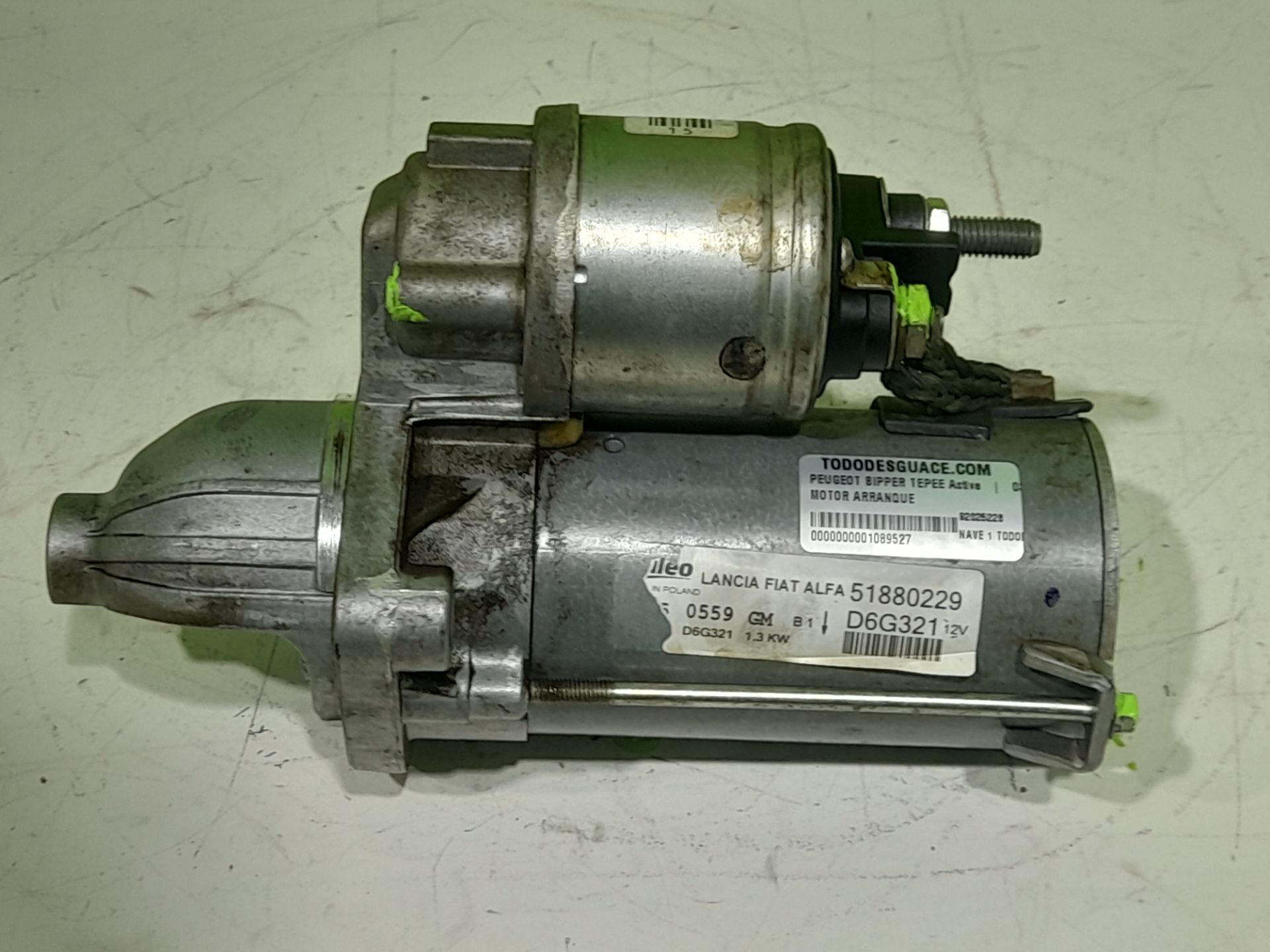 MOTOR ARRANQUE foto 2