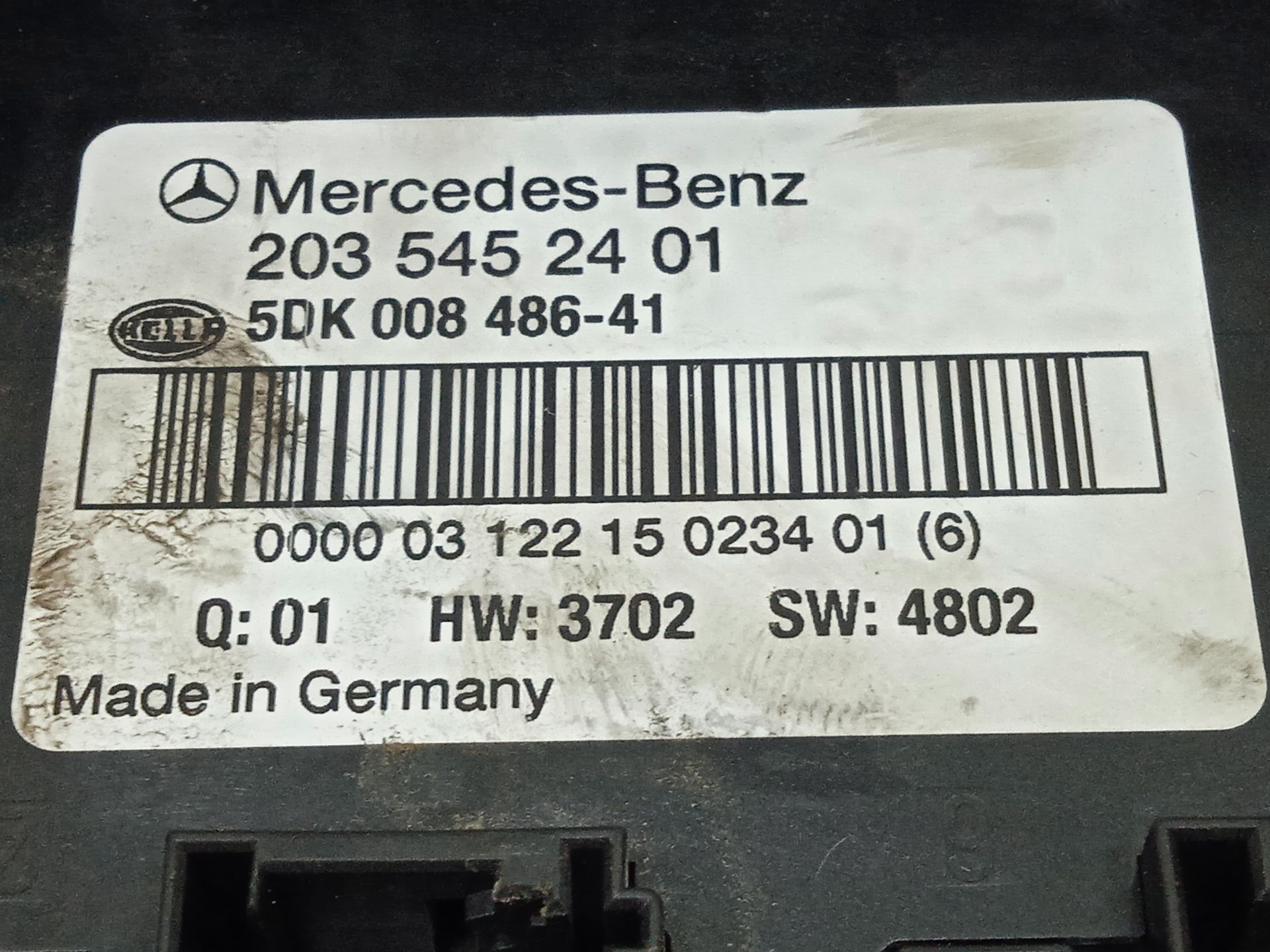 CAJA RELES / FUSIBLES MERCEDES-BENZ CLASE C (W203) BERLINA 240 (203.061)