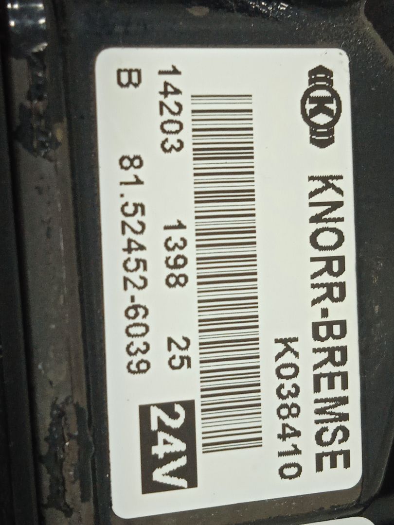 VALVULA SOLINOIDE MAN TGX 18.XXX FSA / 4x2   LLS XXL