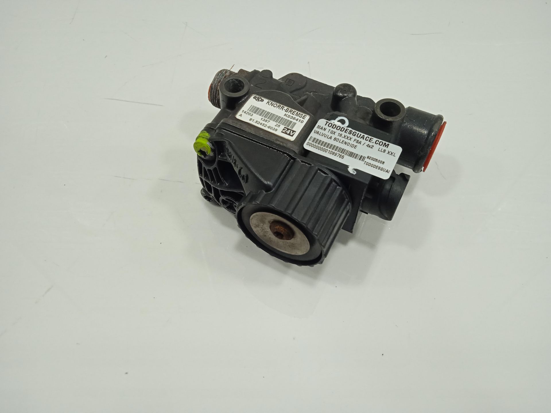 VALVULA SOLENOIDE MAN TGX 18.XXX FSA / 4x2   LLS XXL